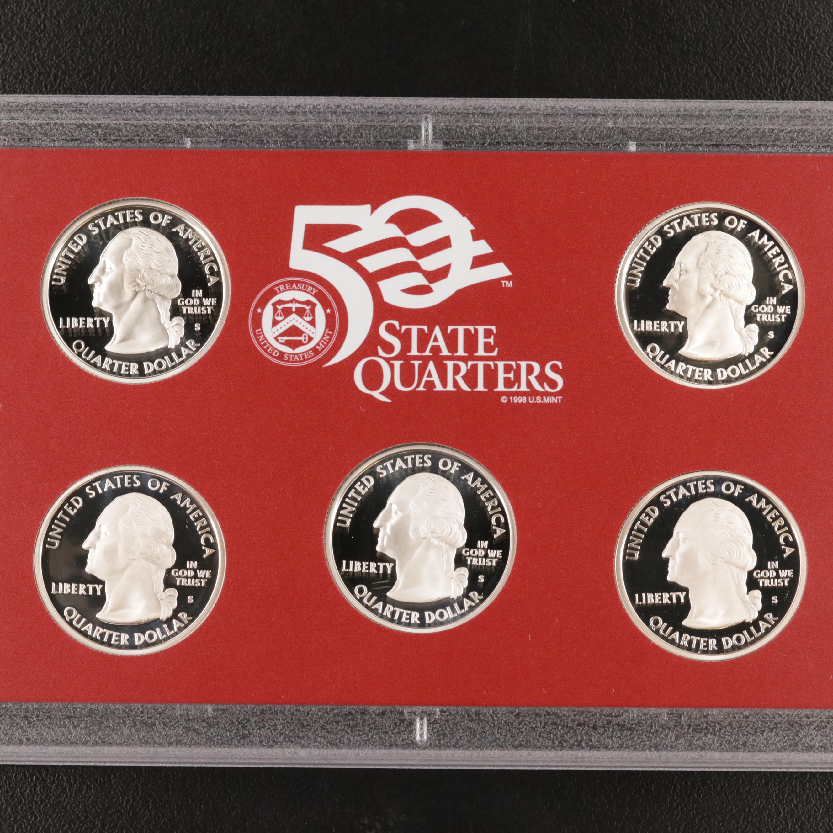 Three U.S. Mint Silver Proof Sets EBTH