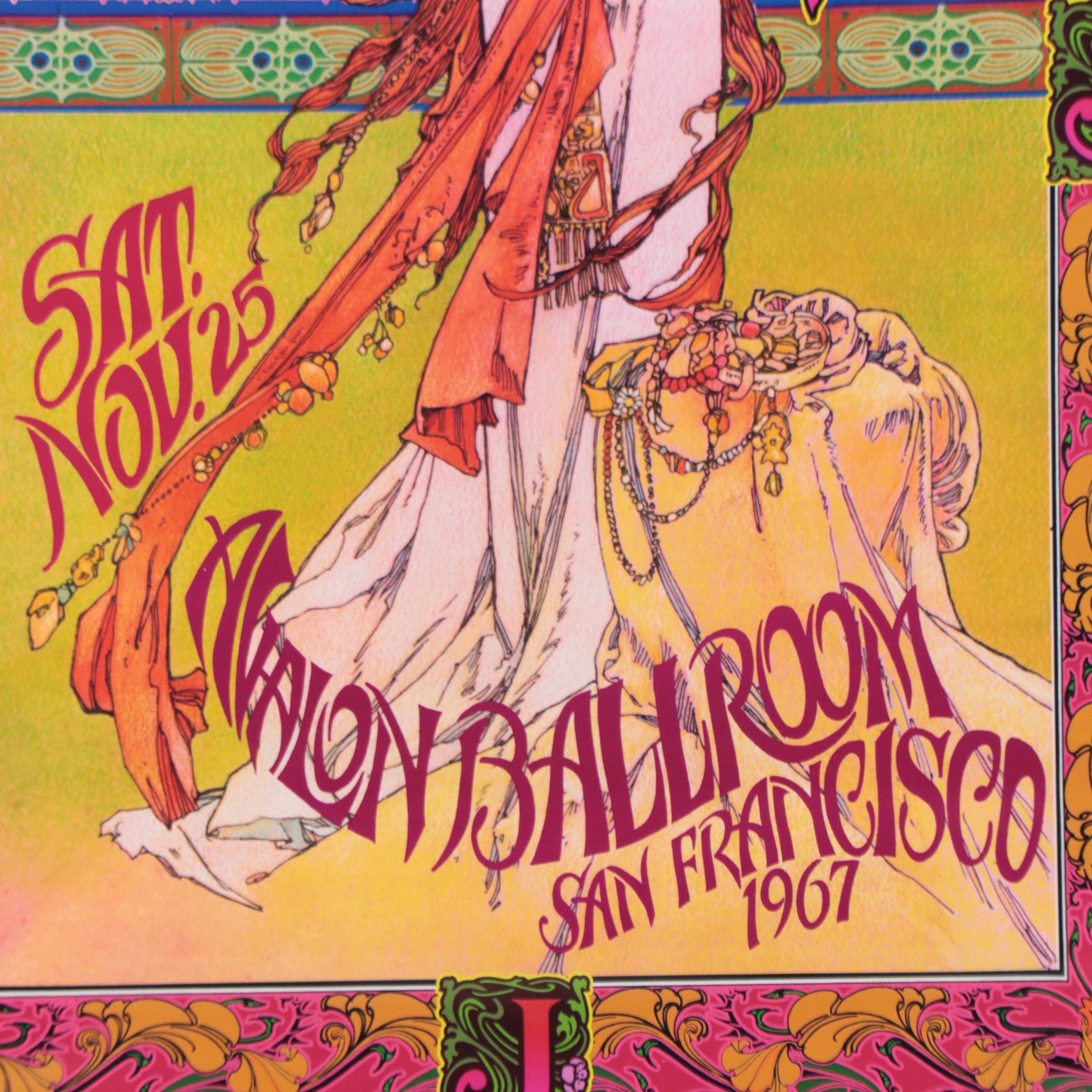 Giclée of Janis Joplin Poster Designed by Bob Masse Studios | EBTH