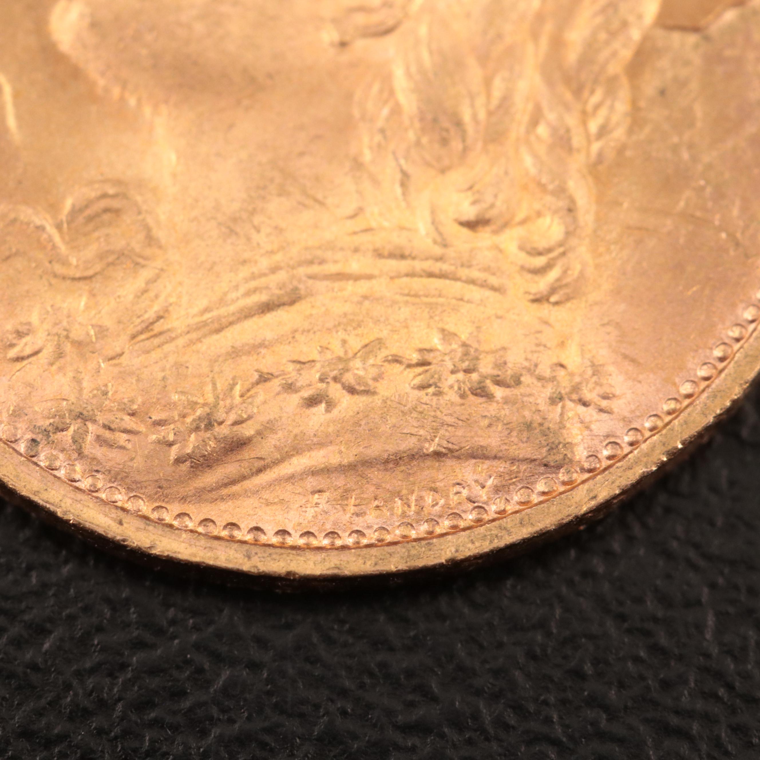 1935 L B Switzerland Twenty Francs Gold Coin | EBTH