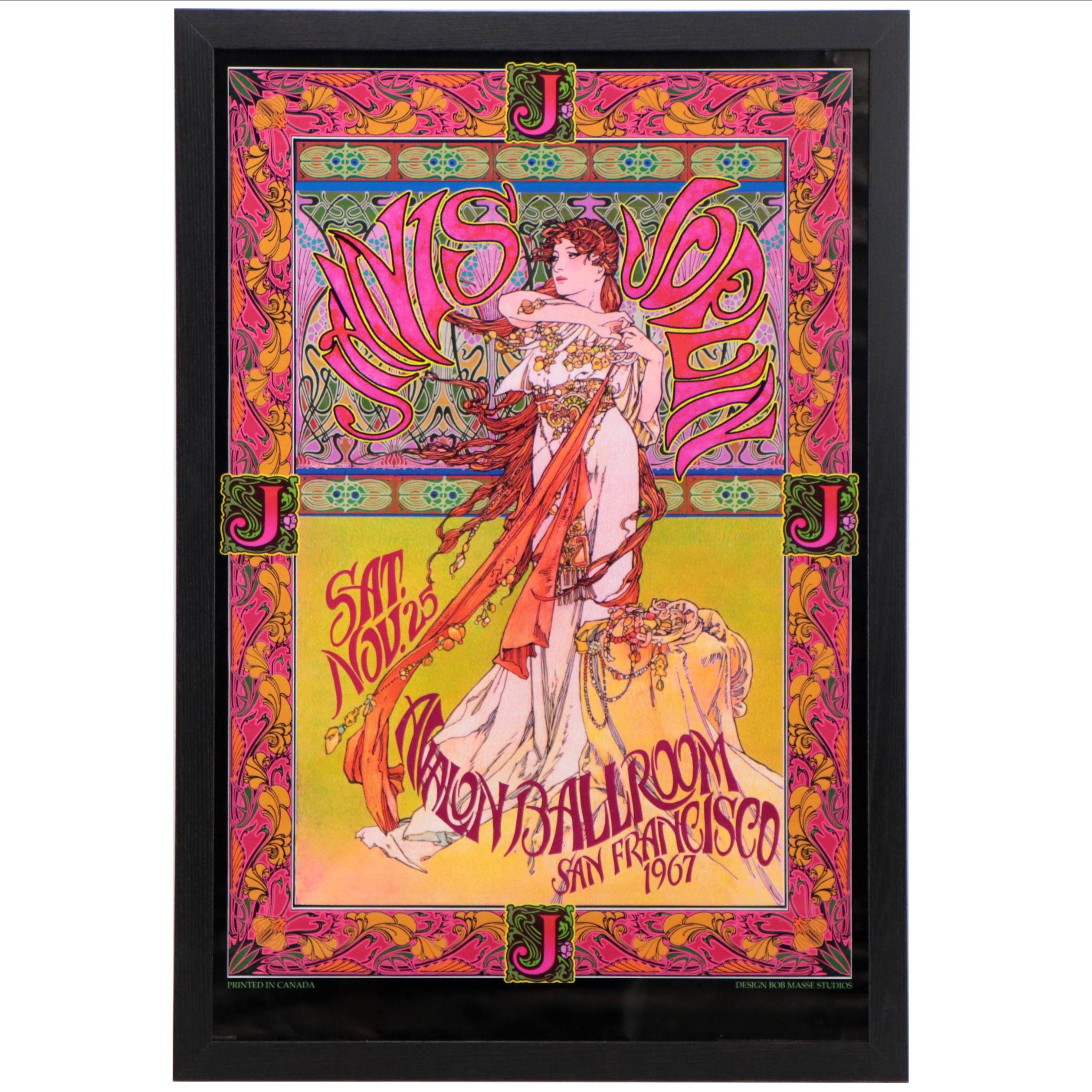 Giclée of Janis Joplin Poster Designed by Bob Masse Studios | EBTH