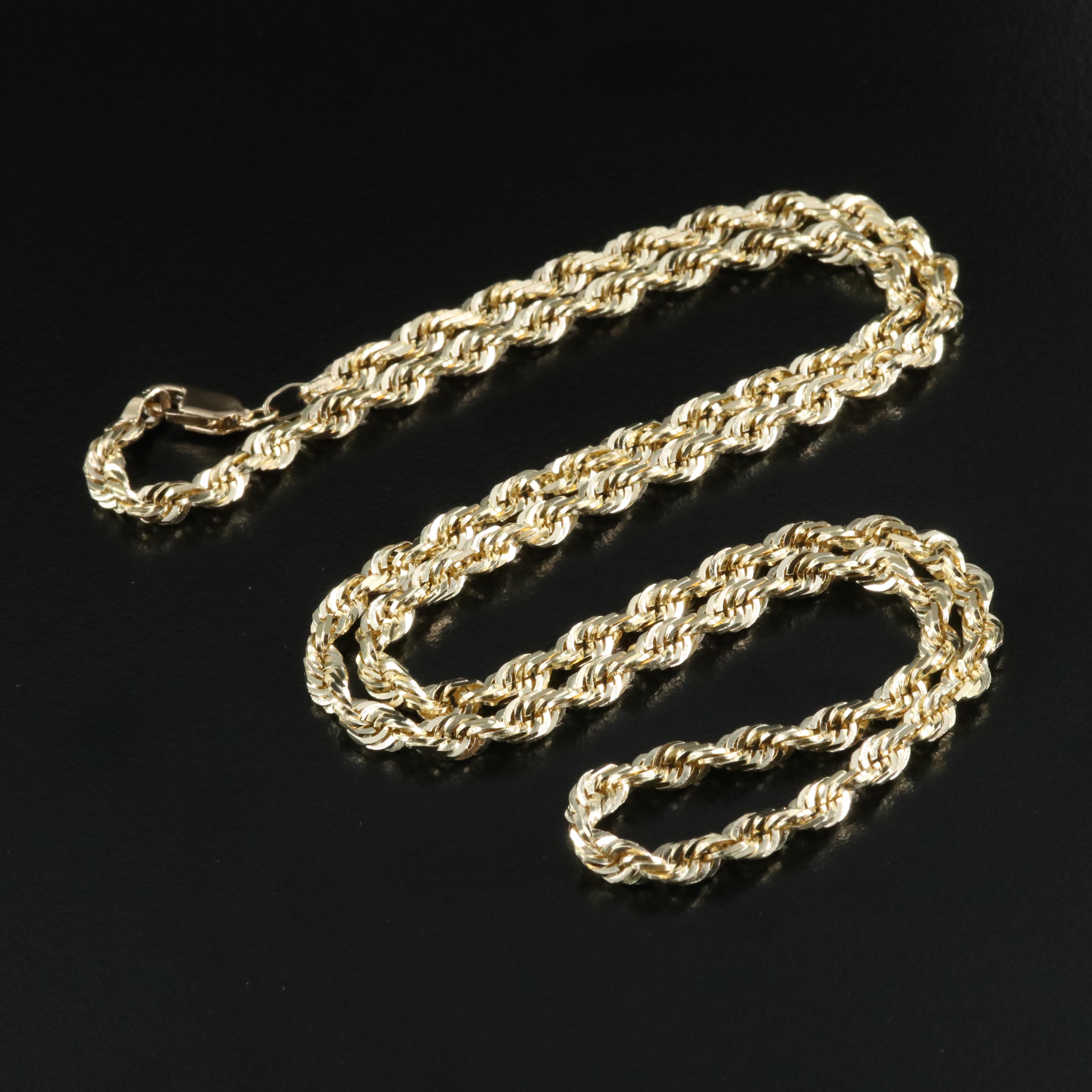 14K Rope Chain EBTH