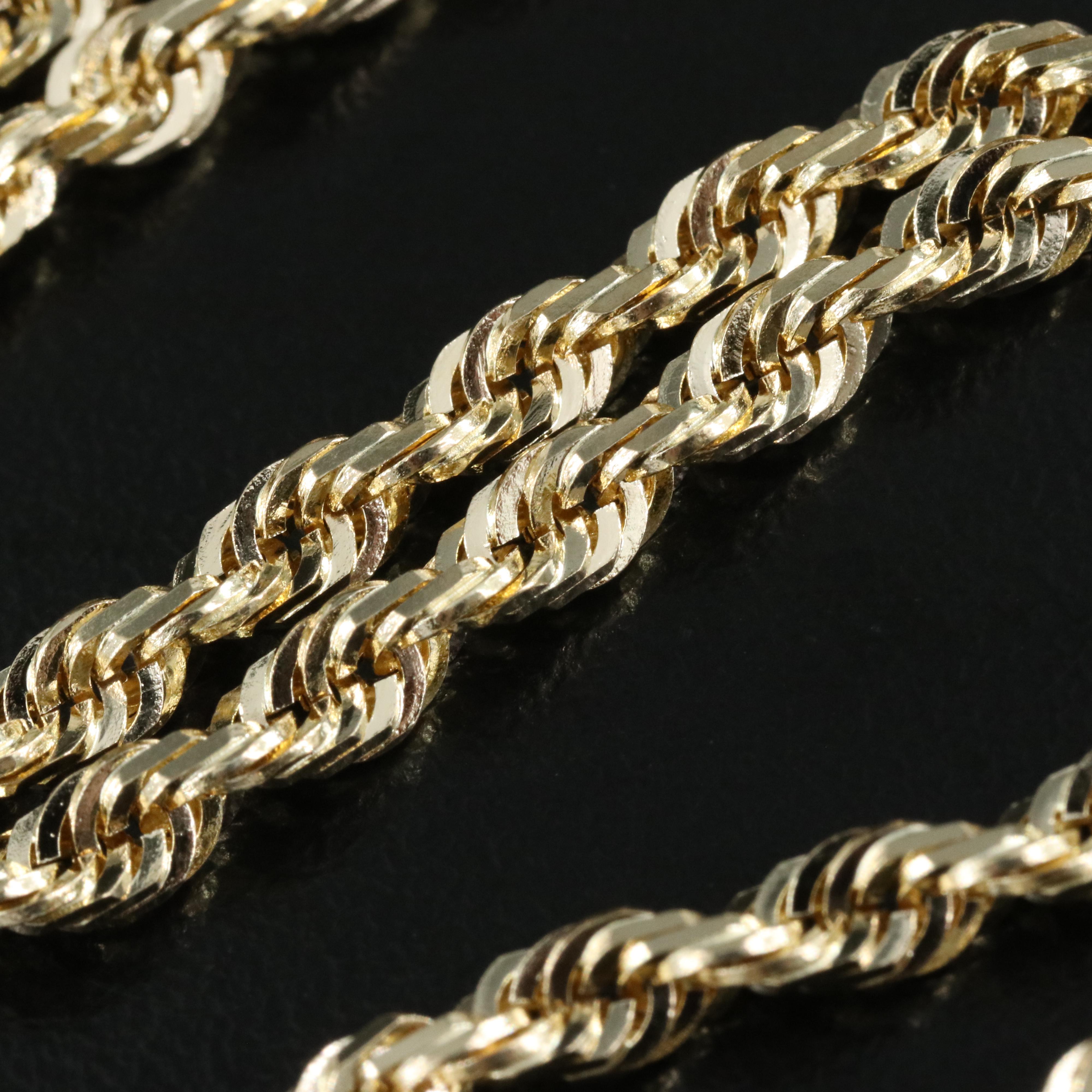 14K Rope Chain EBTH