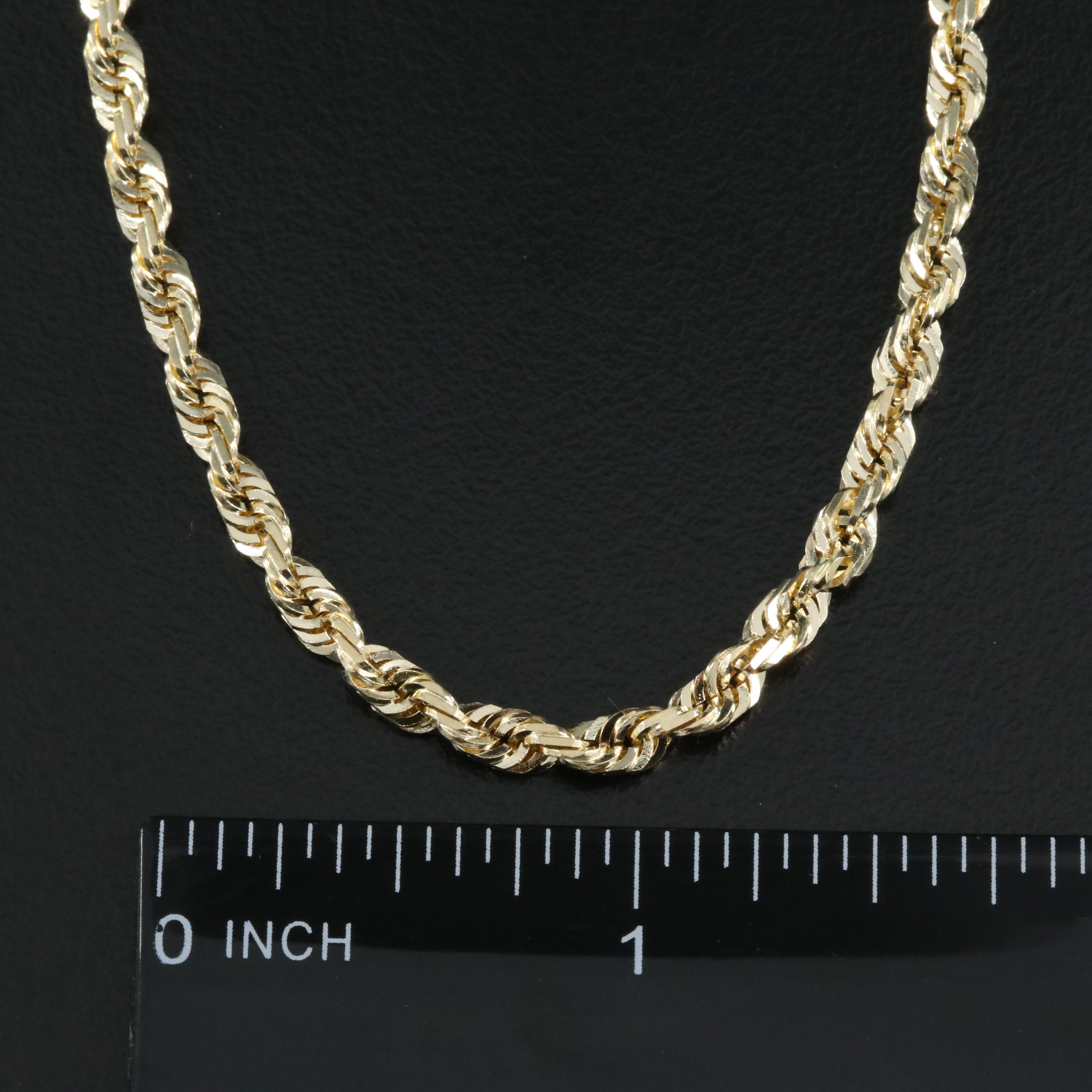 14K Rope Chain EBTH