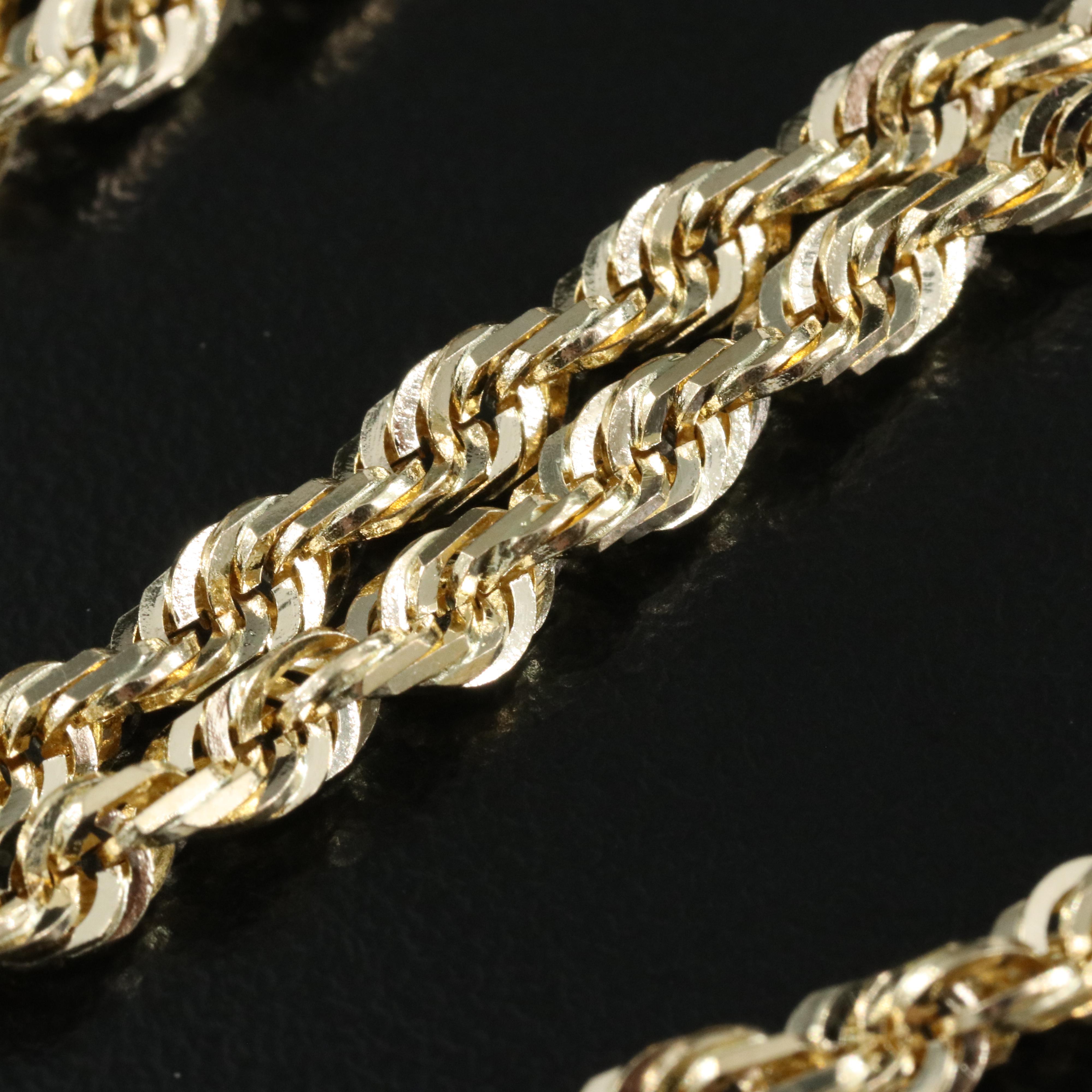 14K Rope Chain EBTH