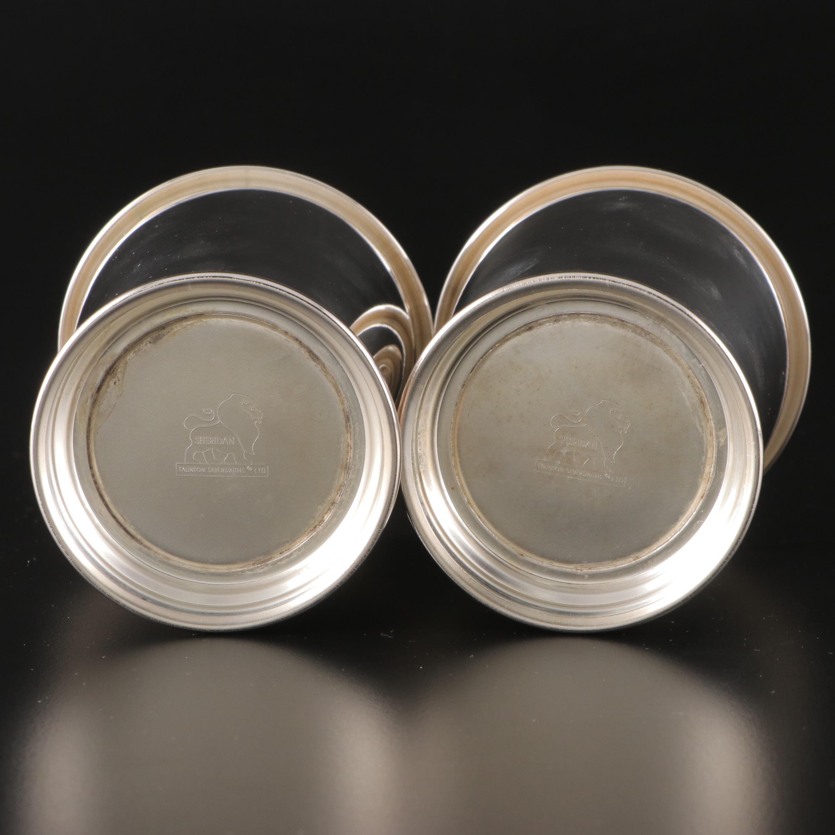 Sheriden and Other Silver Plate Mint Julep Cups EBTH