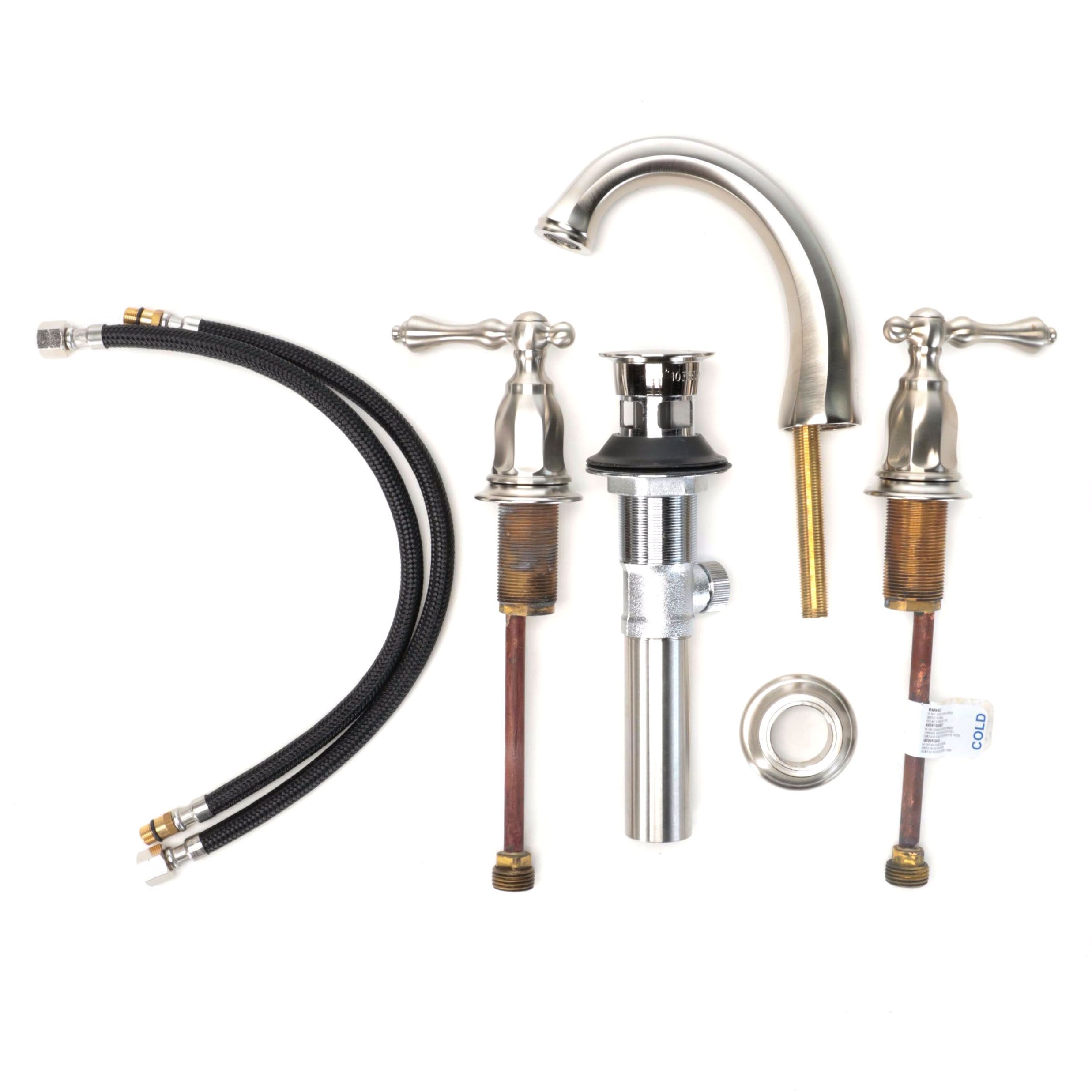 Kohler Kelston Brushed Nickel Lavatory Faucet EBTH