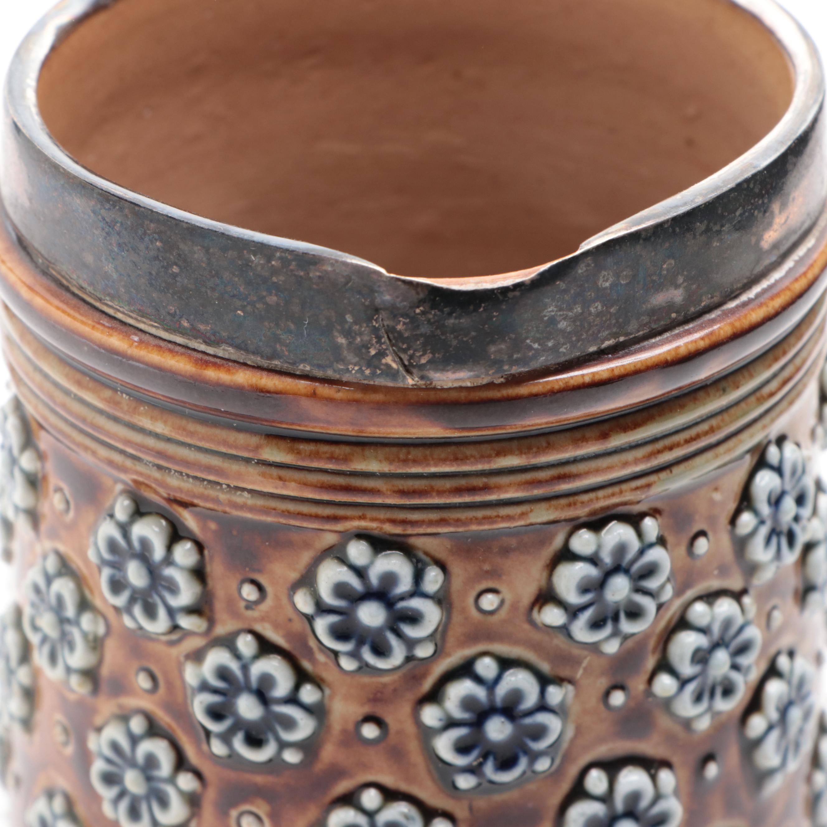 Doulton Lambeth Art Pottery Stoneware Stein, 1875 EBTH