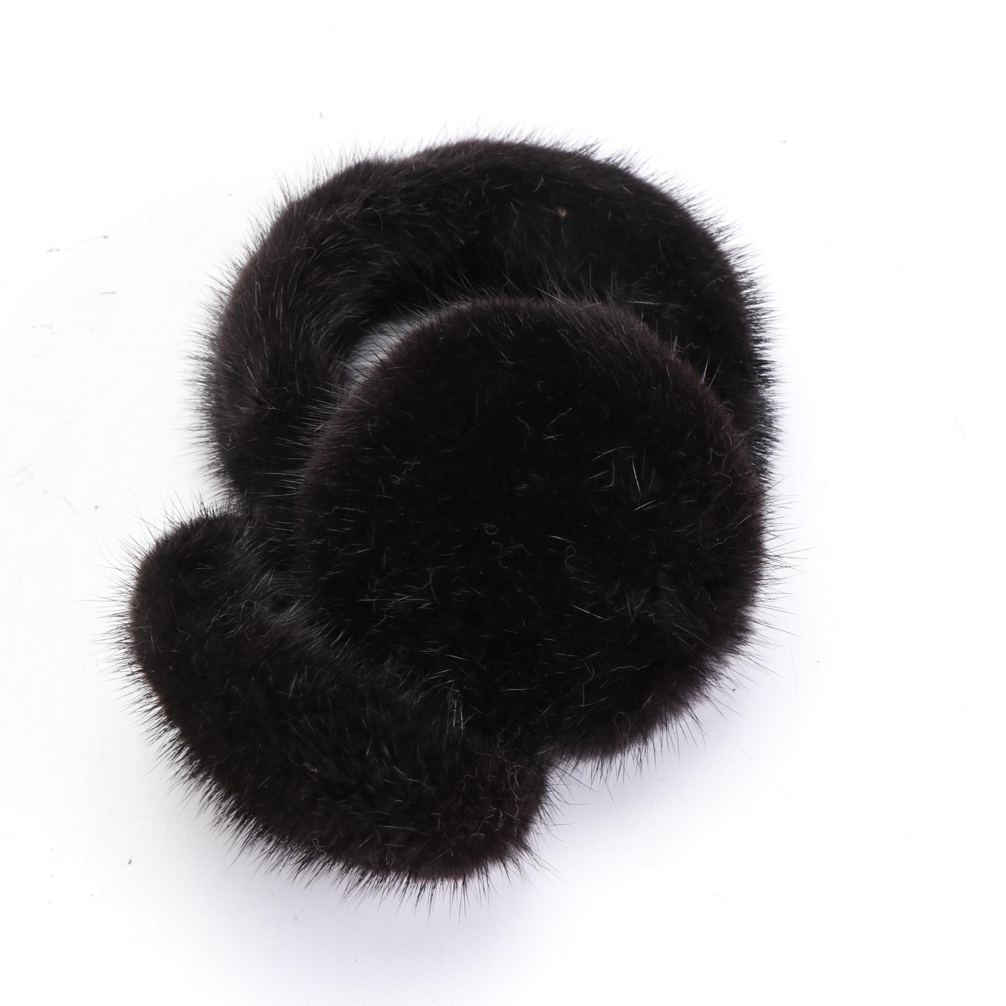Mink Fur Earmuffs EBTH