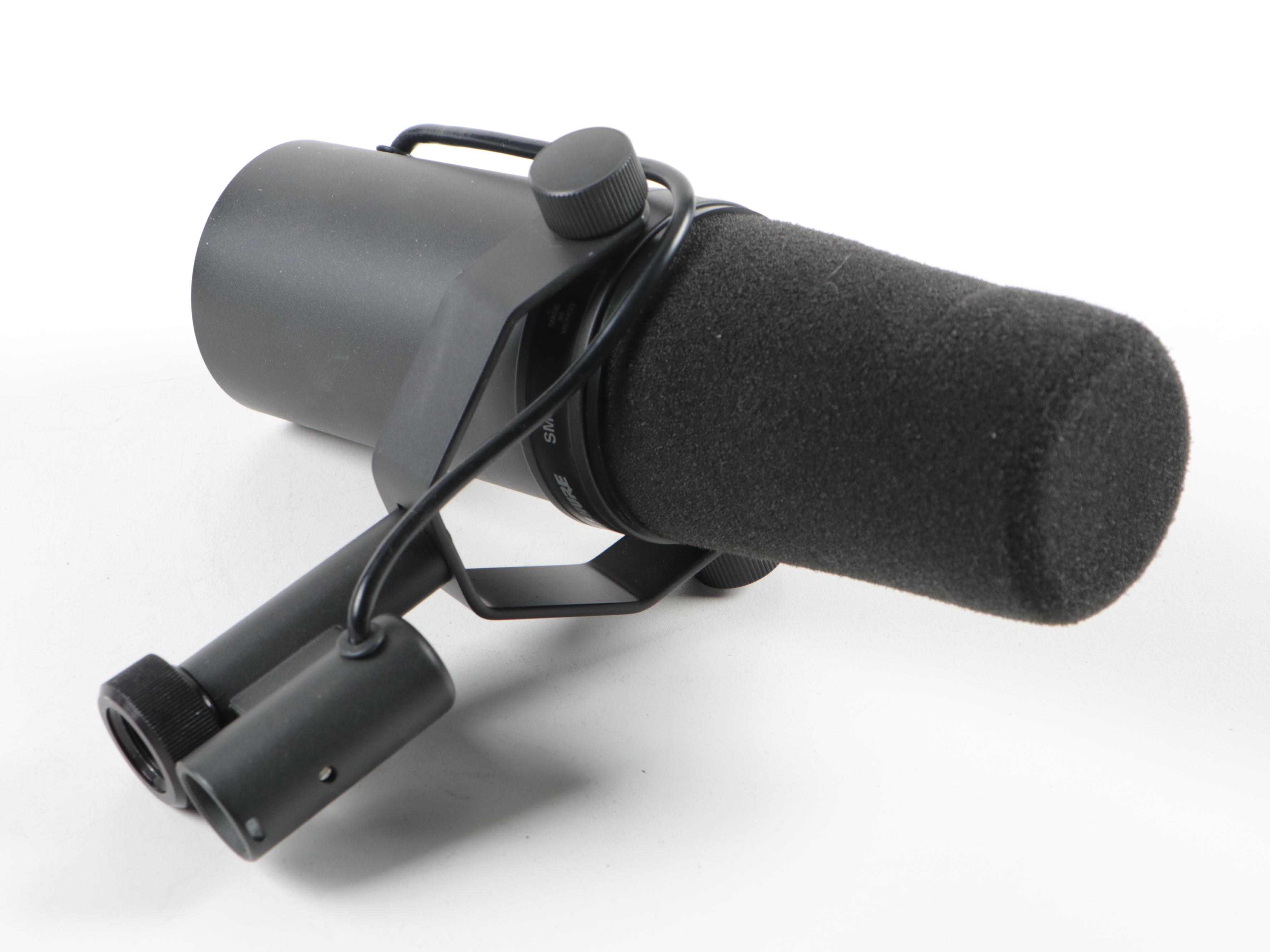 Shure Model SM7B Unidirectional Dynamic Vocal Microphone EBTH