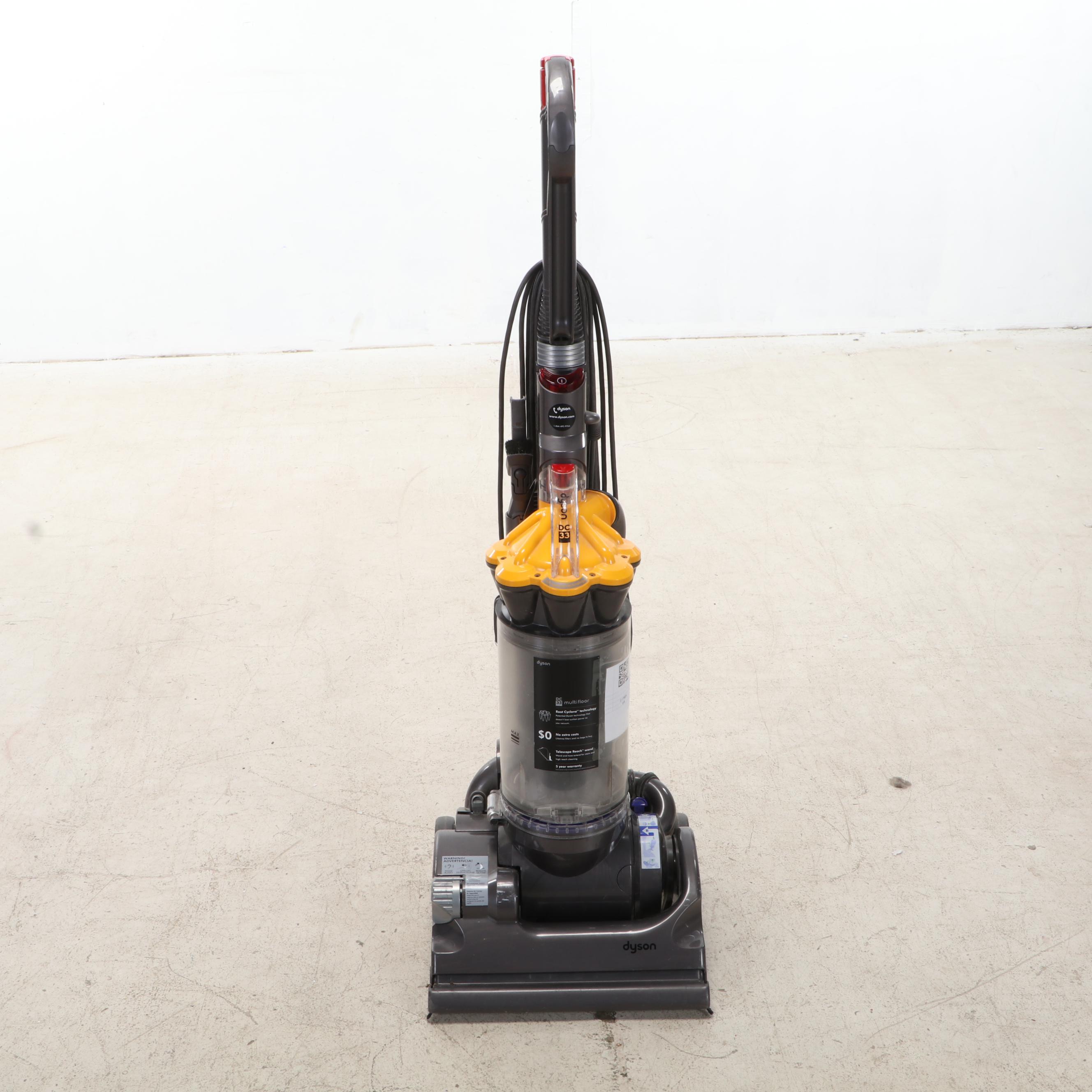 Dyson DC33 Upright Vacuum Cleaner With Accessories, 21st Century EBTH