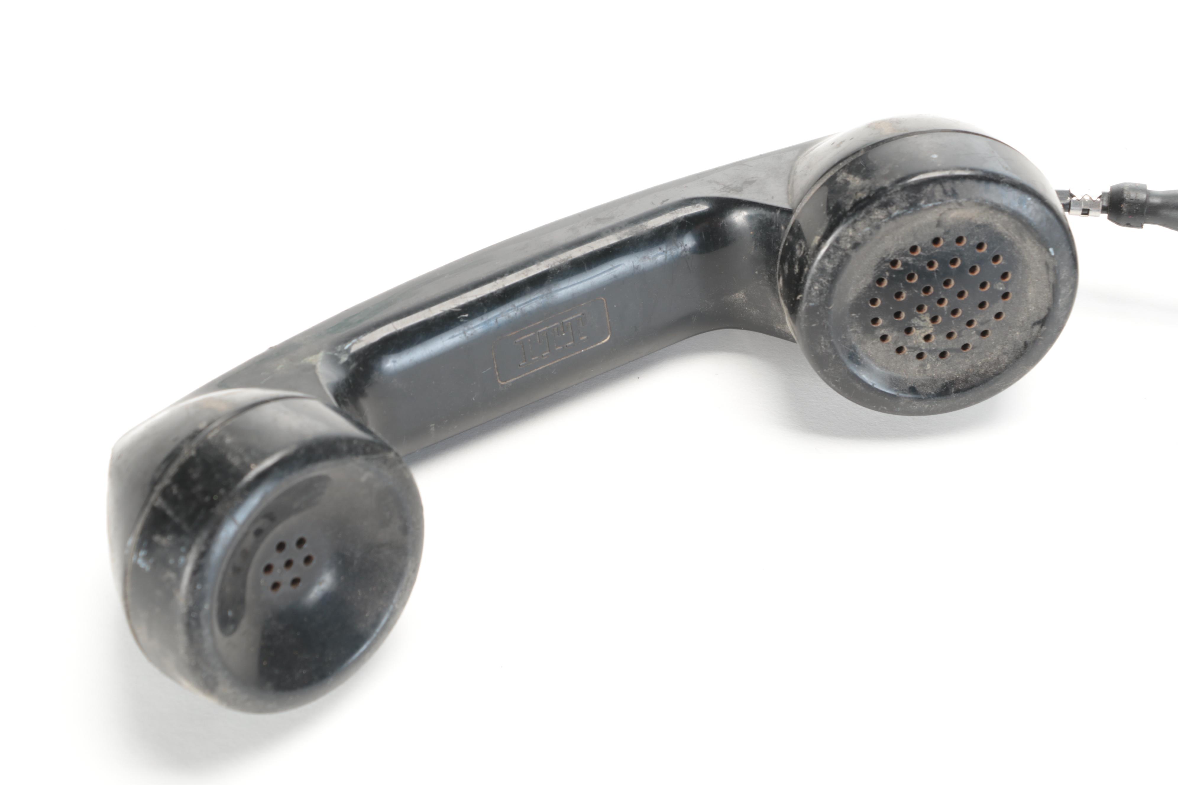 Keystone Telephone Company Wall Mount Telephone With Rotary Dial EBTH