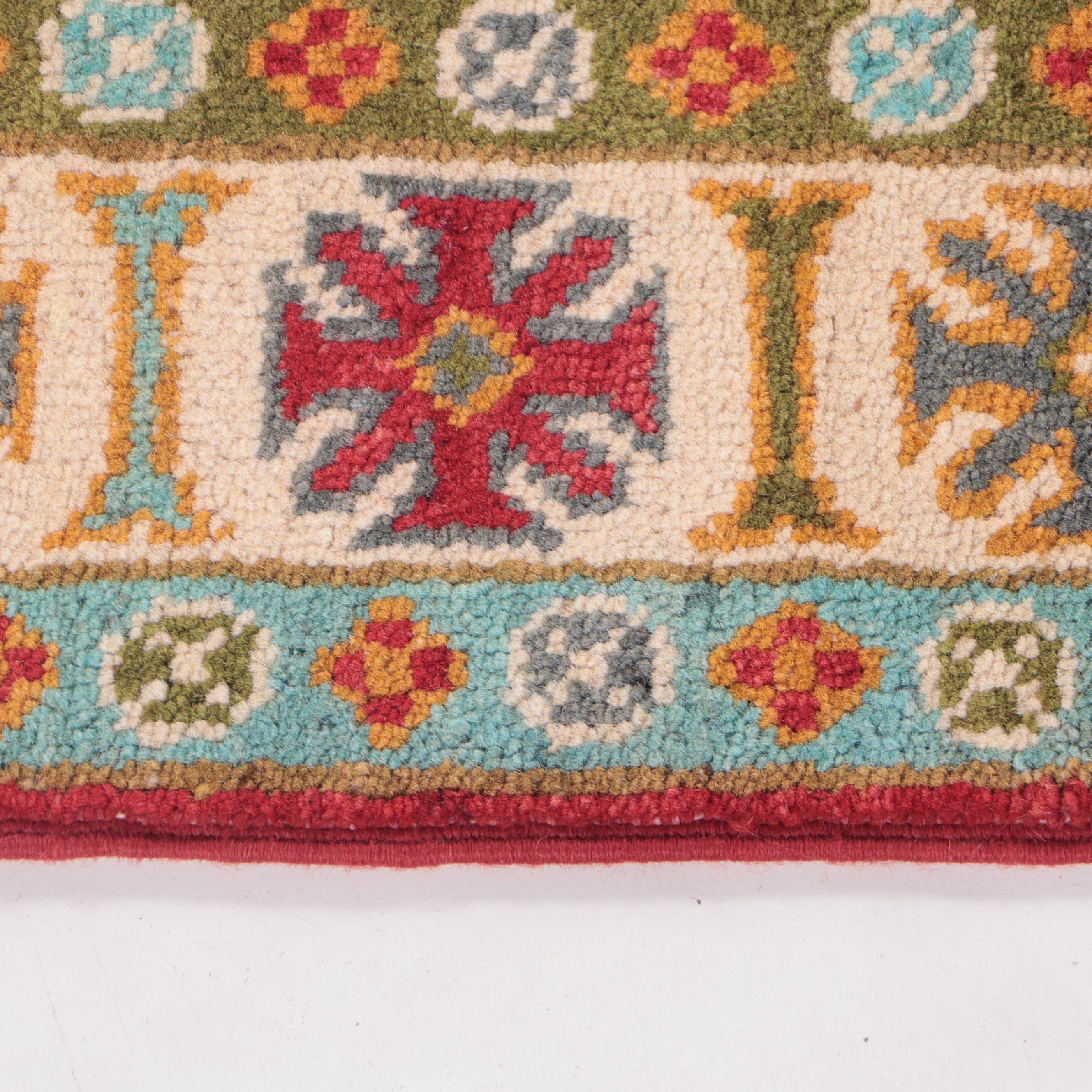 3'5 x 5' HandKnotted Pakistani KazakStyle Area Rug EBTH