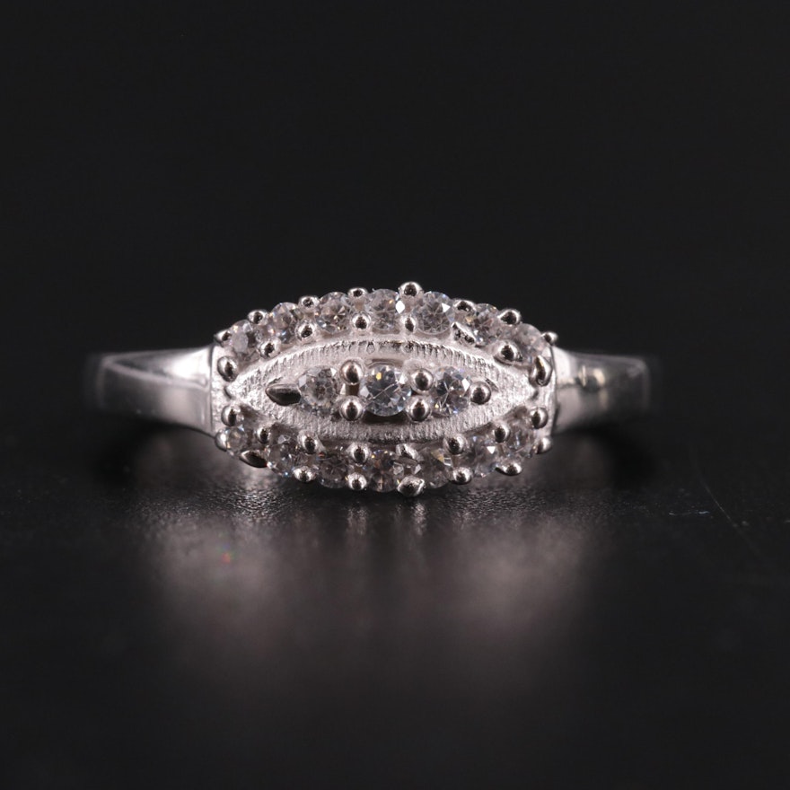 Sterling Cubic Zirconia Ring