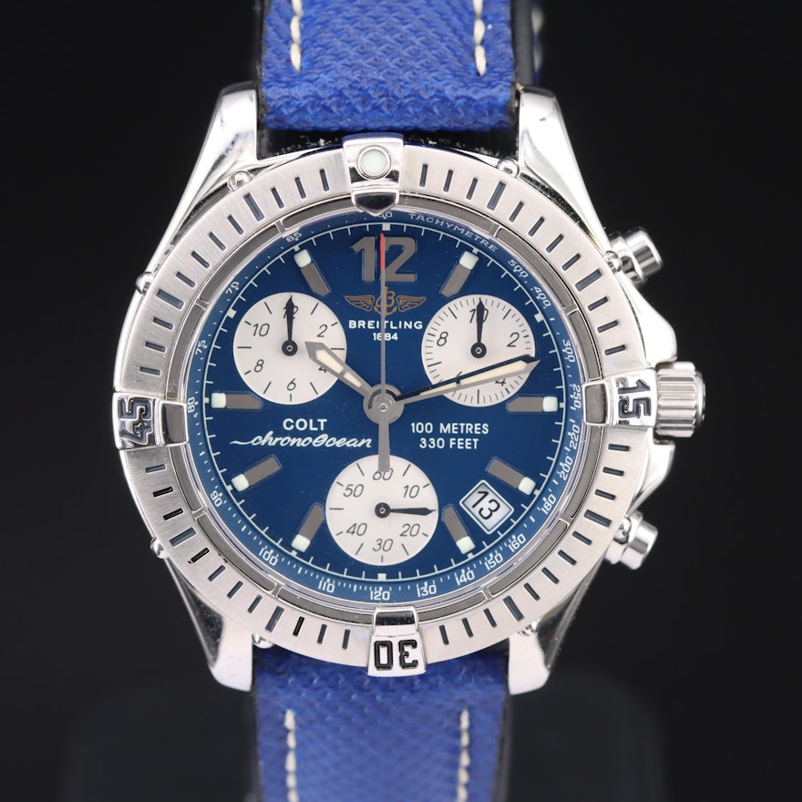 Breitling Colt Chrono Ocean Quartz Wristwatch