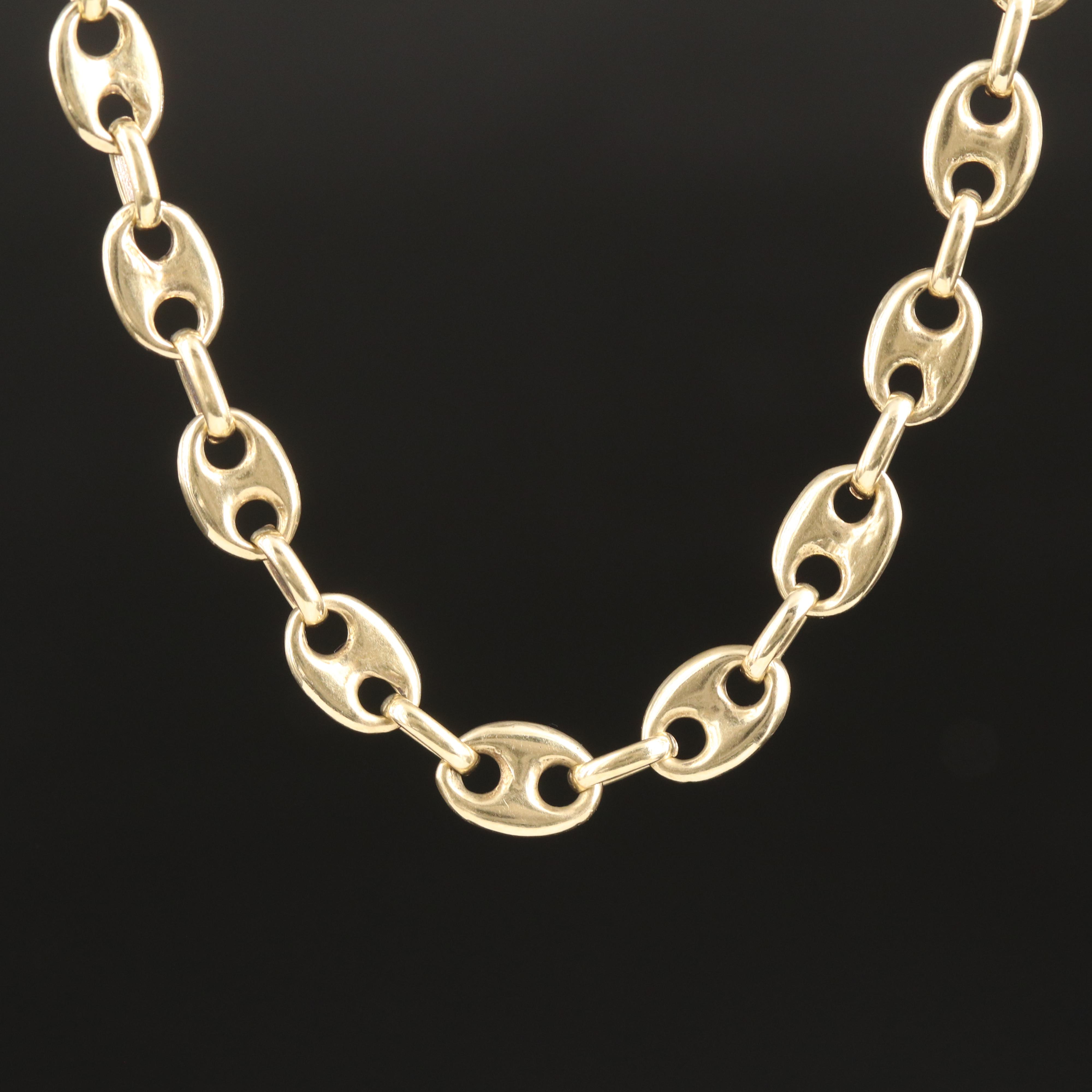 14K Mariner Chain Necklace EBTH