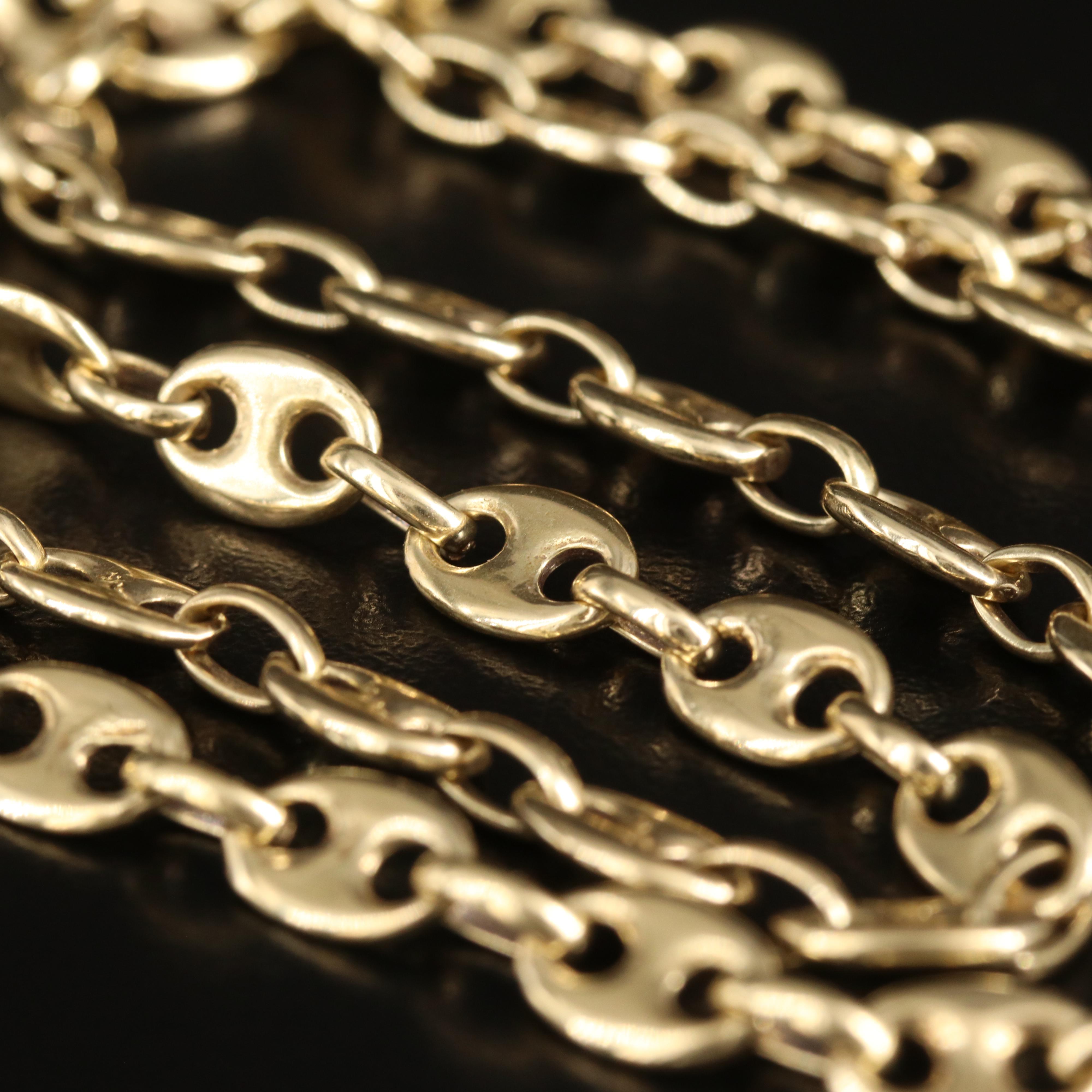 14K Mariner Chain Necklace EBTH