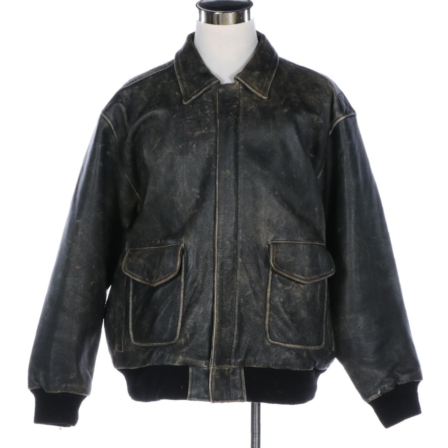 Men's Reproduction Air Force Aviator Leather Jacket