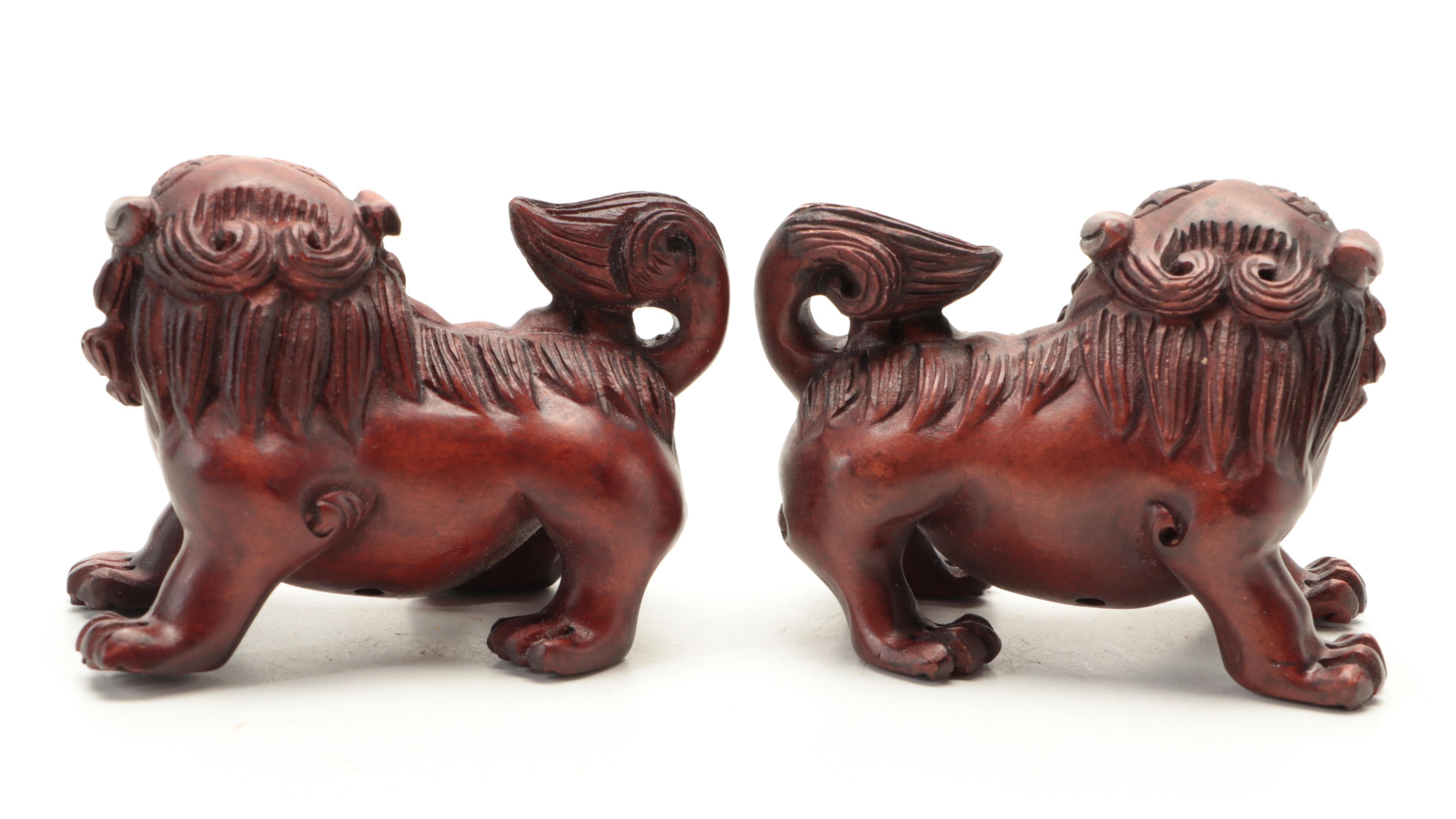 Japanese Carved Boxwood Netsukes | EBTH