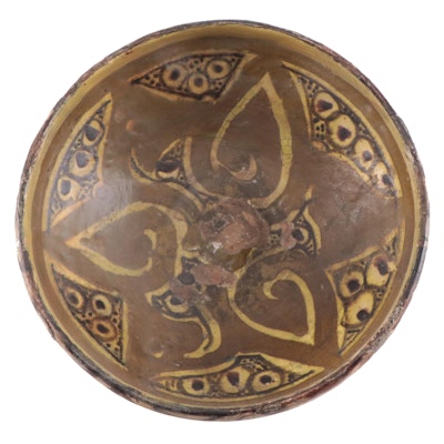 Nishapur Glazed Pottery Bowl, 9th-13th Century