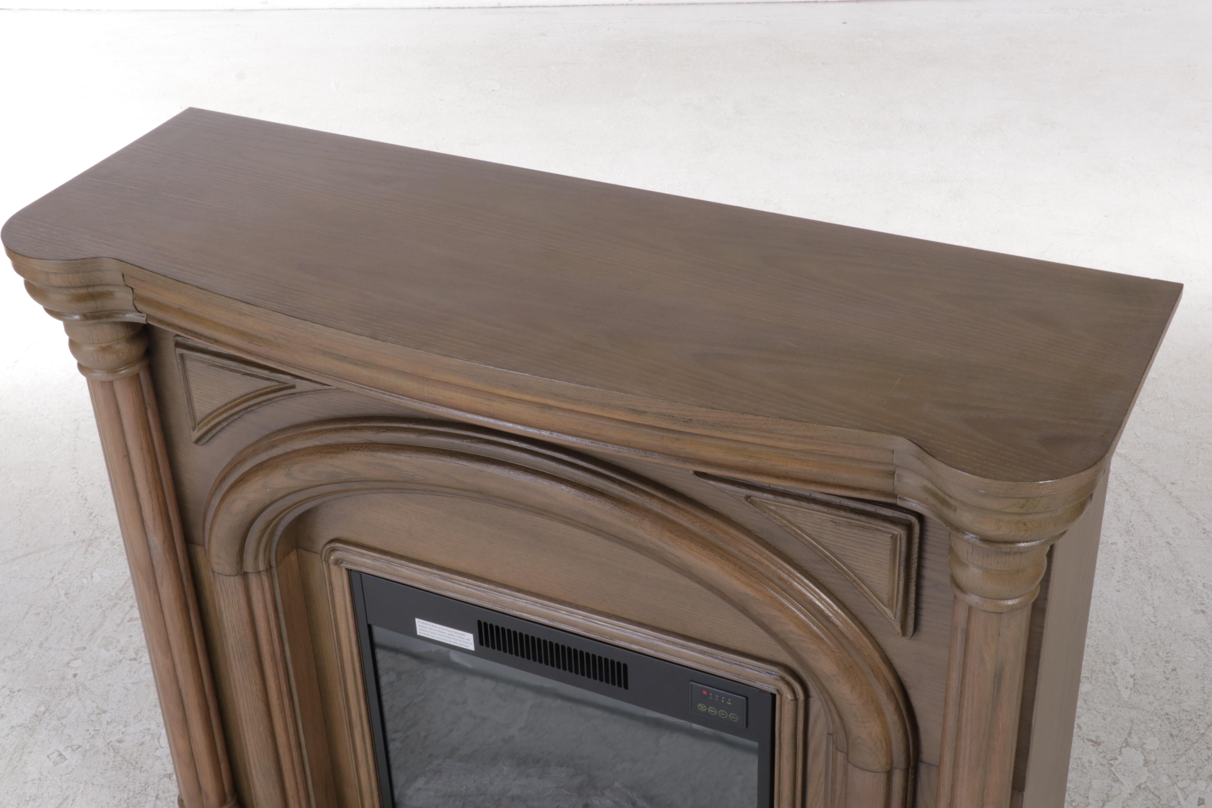 Great World Ltd. "Model GW2078" OakFinished Electric Fireplace EBTH