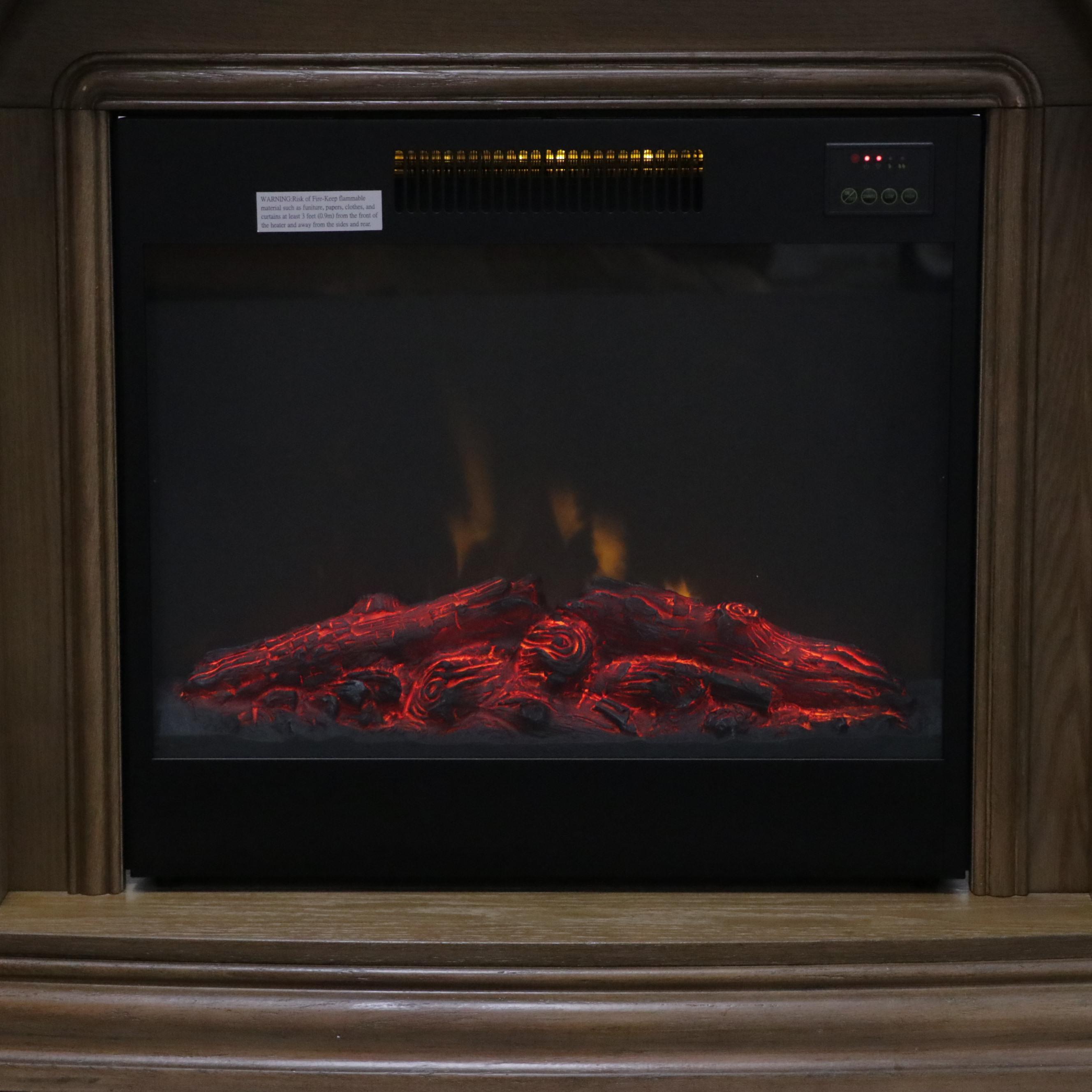 Great World Ltd. "Model GW2078" OakFinished Electric Fireplace EBTH