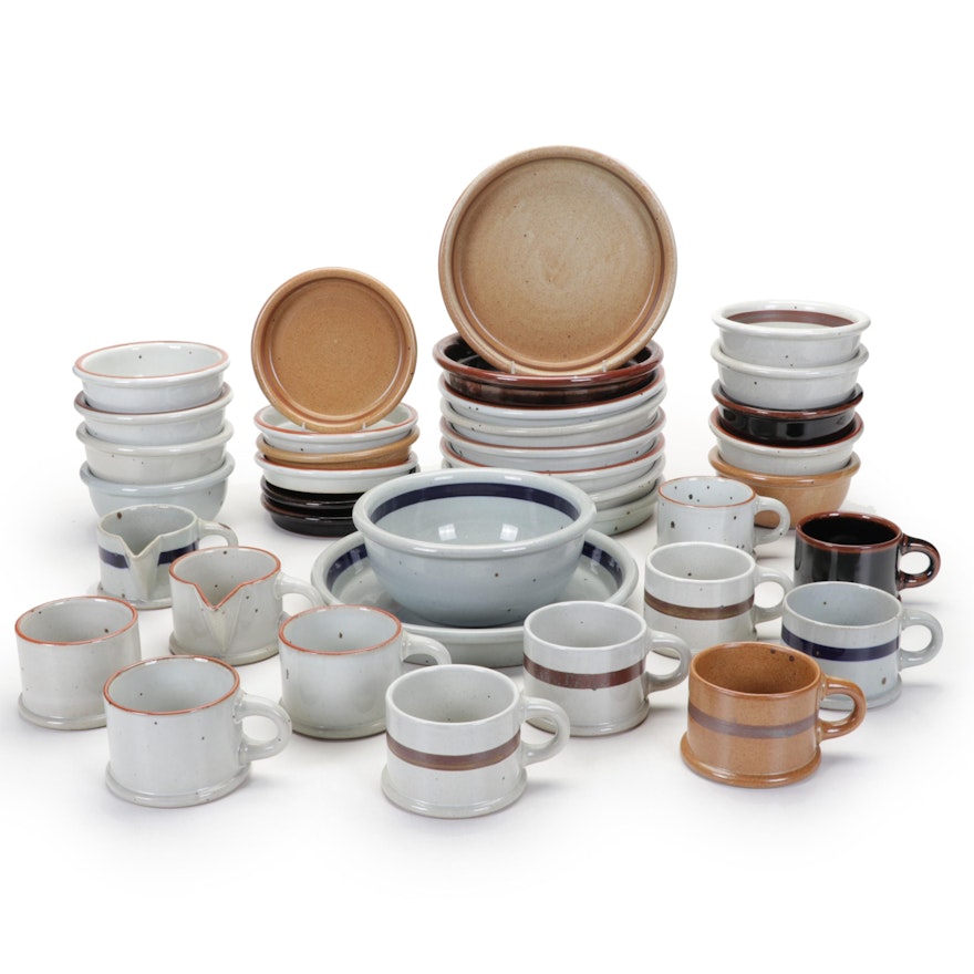Dansk "BLT" Stoneware Plates, Cups,  and Other Tableware