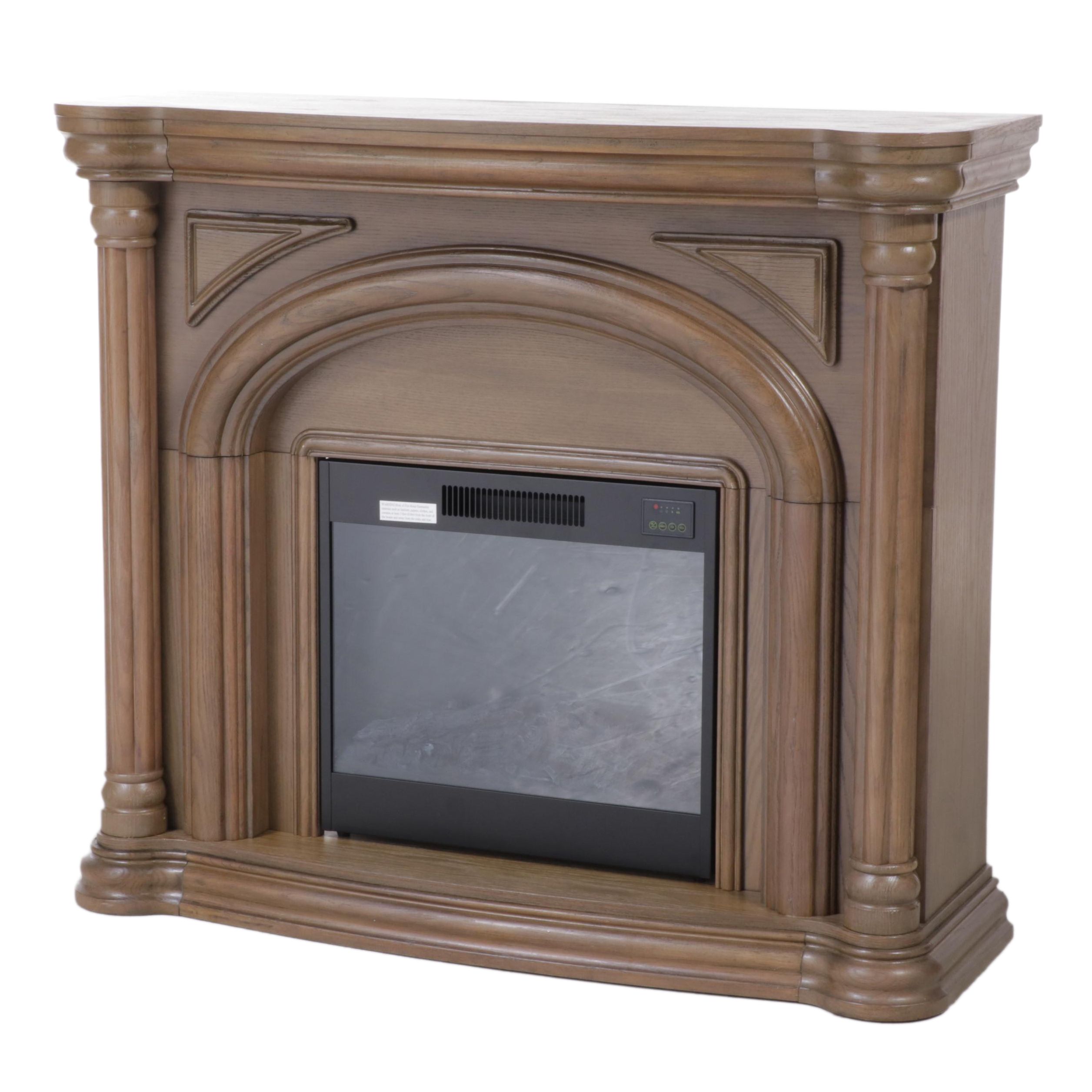 Great World Ltd. "Model GW2078" OakFinished Electric Fireplace EBTH