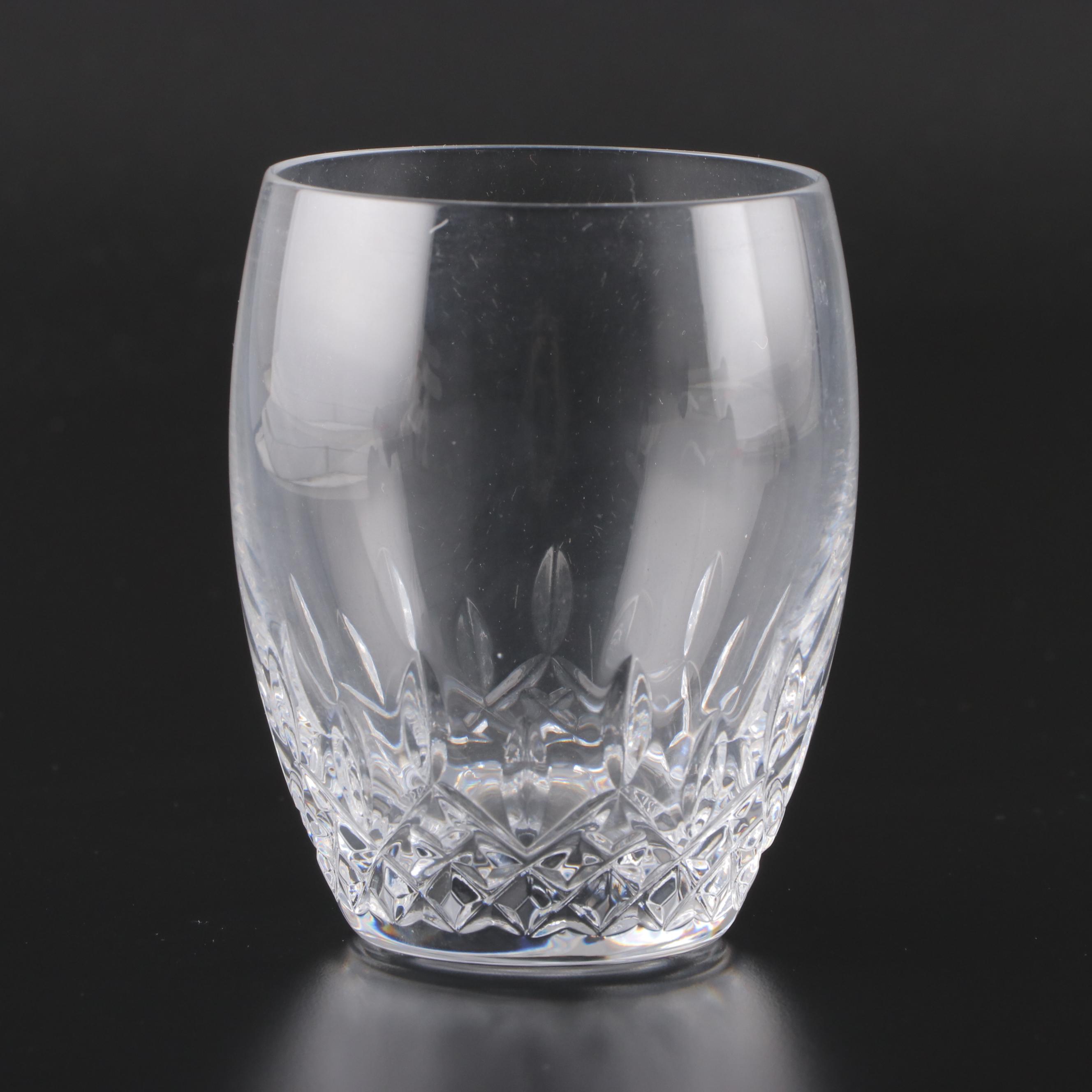 Waterford Crystal "Lismore Essence" Double Old Fashioned Glasses EBTH