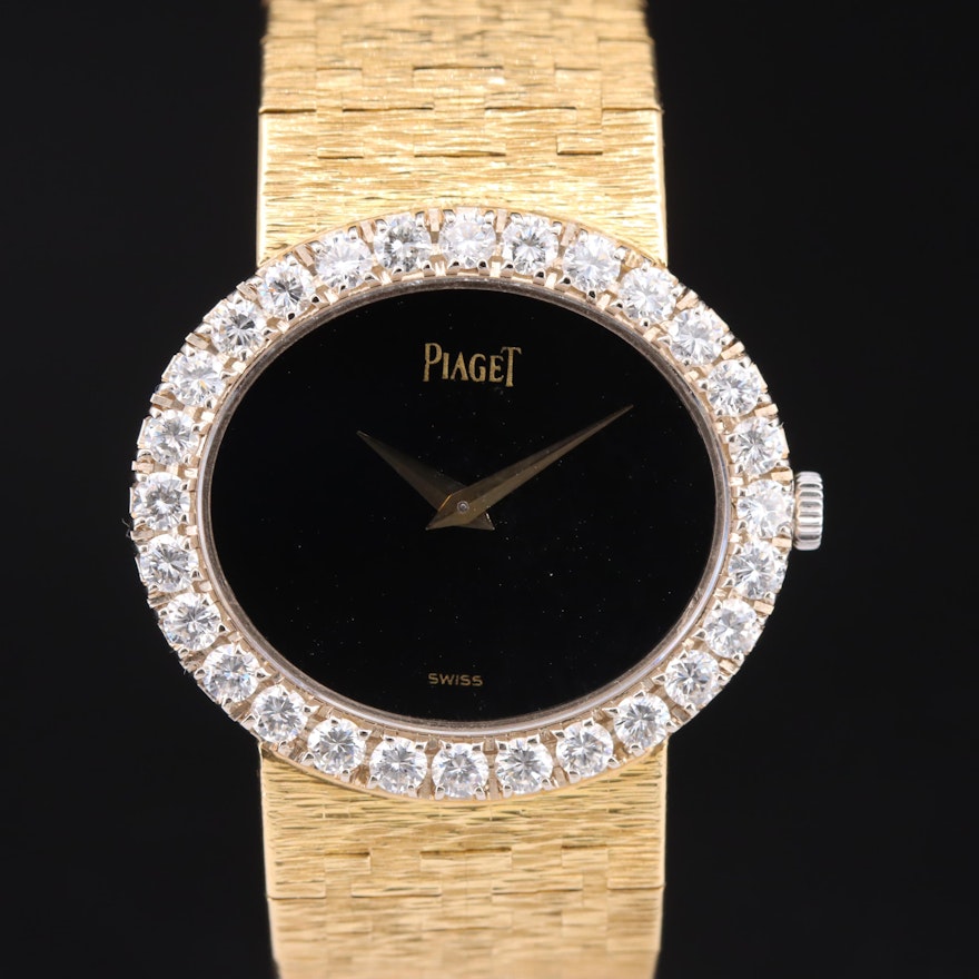 Piaget 18K 1.26 CTW Diamond Wristwatch