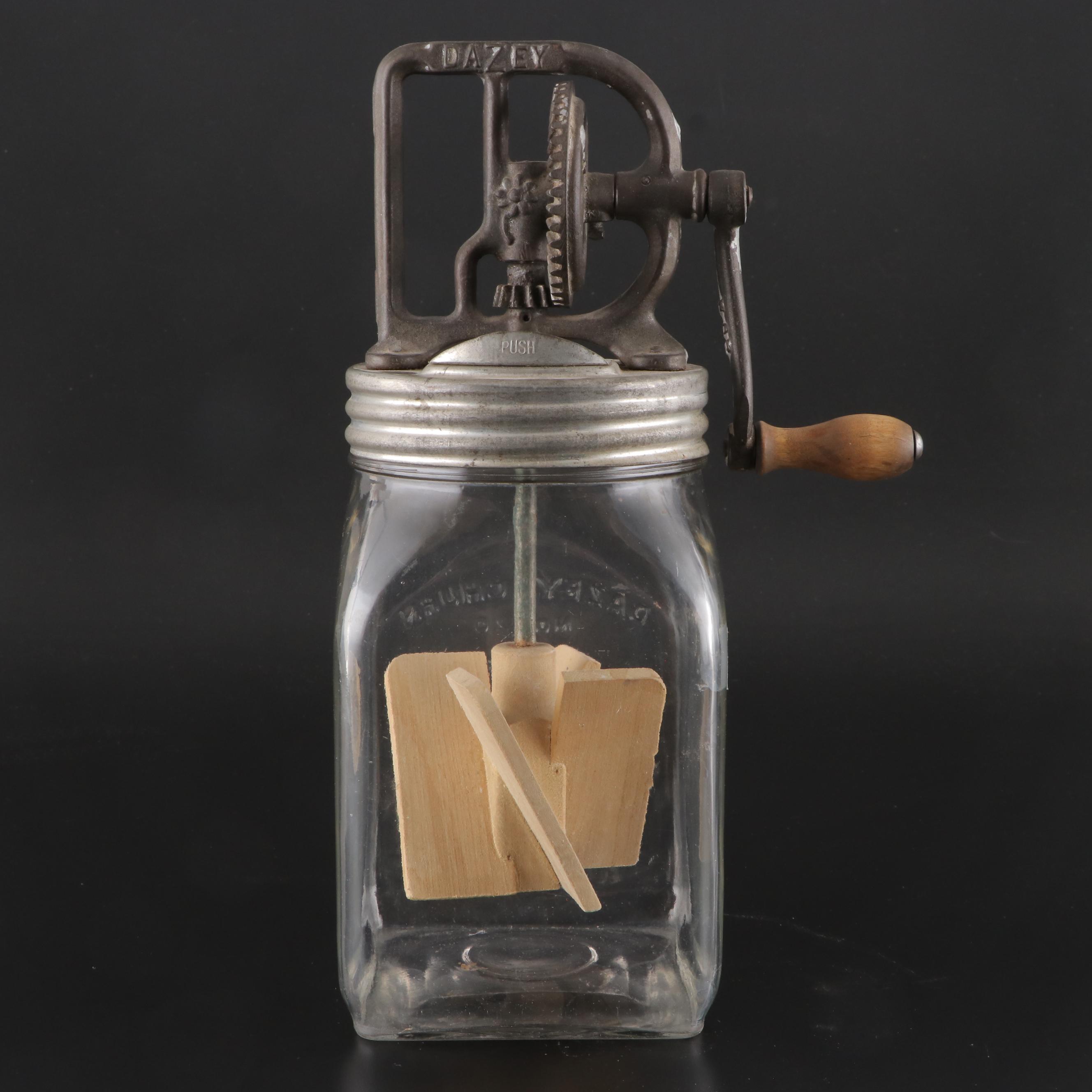 Dazey Churn No. 20 Two Quart Butter Churn EBTH