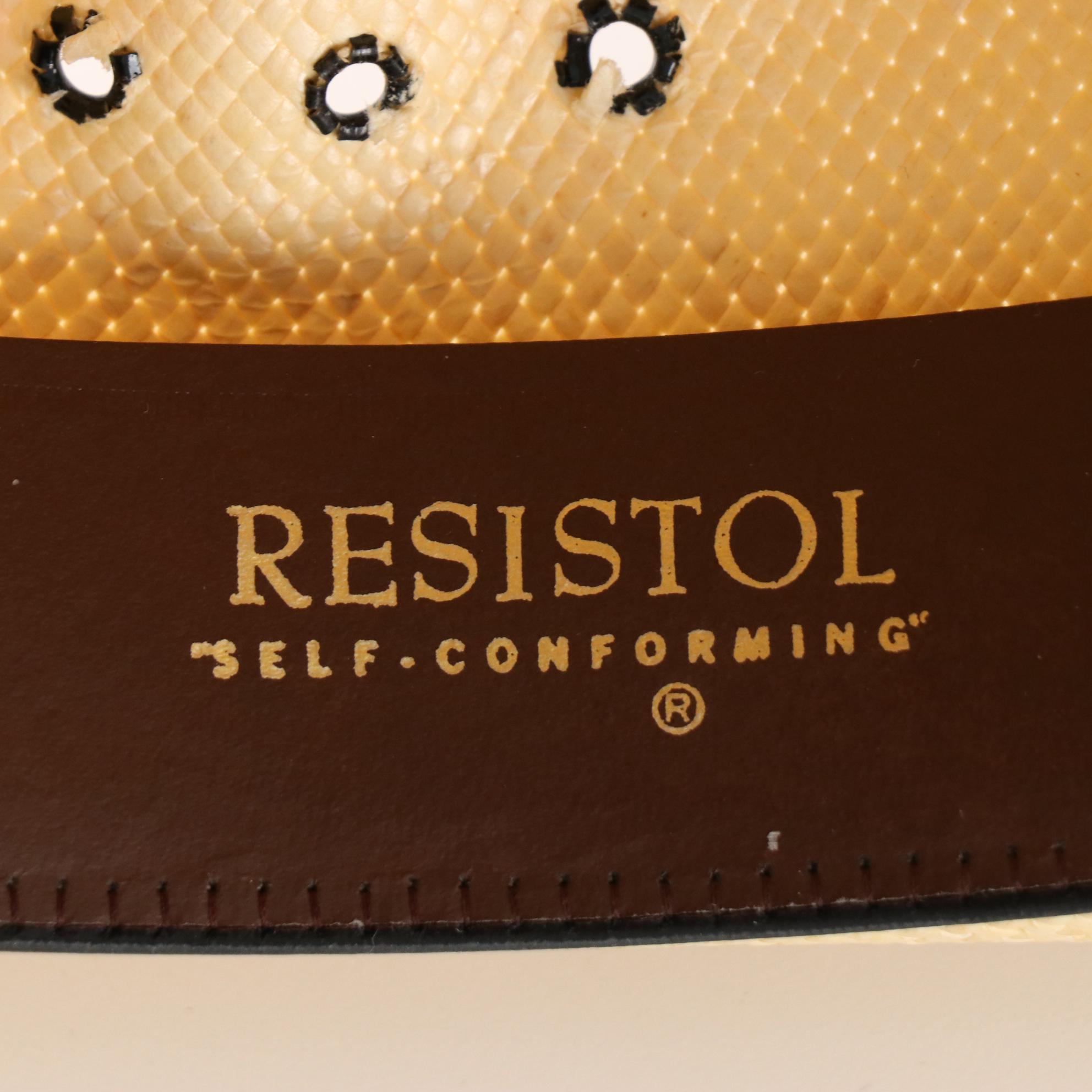 Chapeau Western Stetson/Resistol 5X En Poil De Castor - Taille 7 - Avec Boîte - Occasion Excellent état