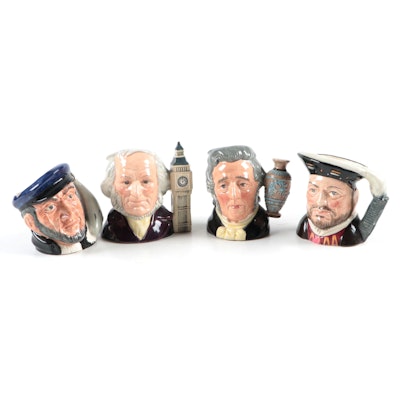 Royal Doulton Collector's Club and Other Royal Doulton Character Jugs