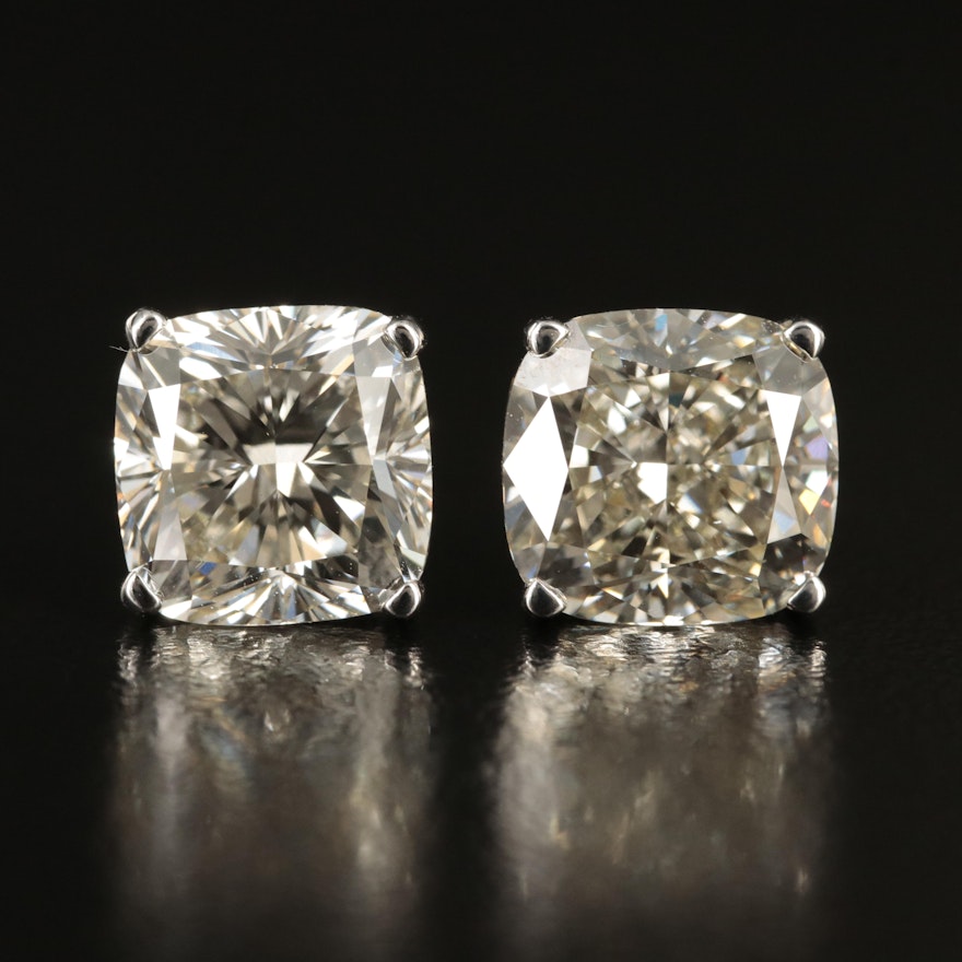 14K 9.05 CTW Lab Grown Diamond Stud Earrings