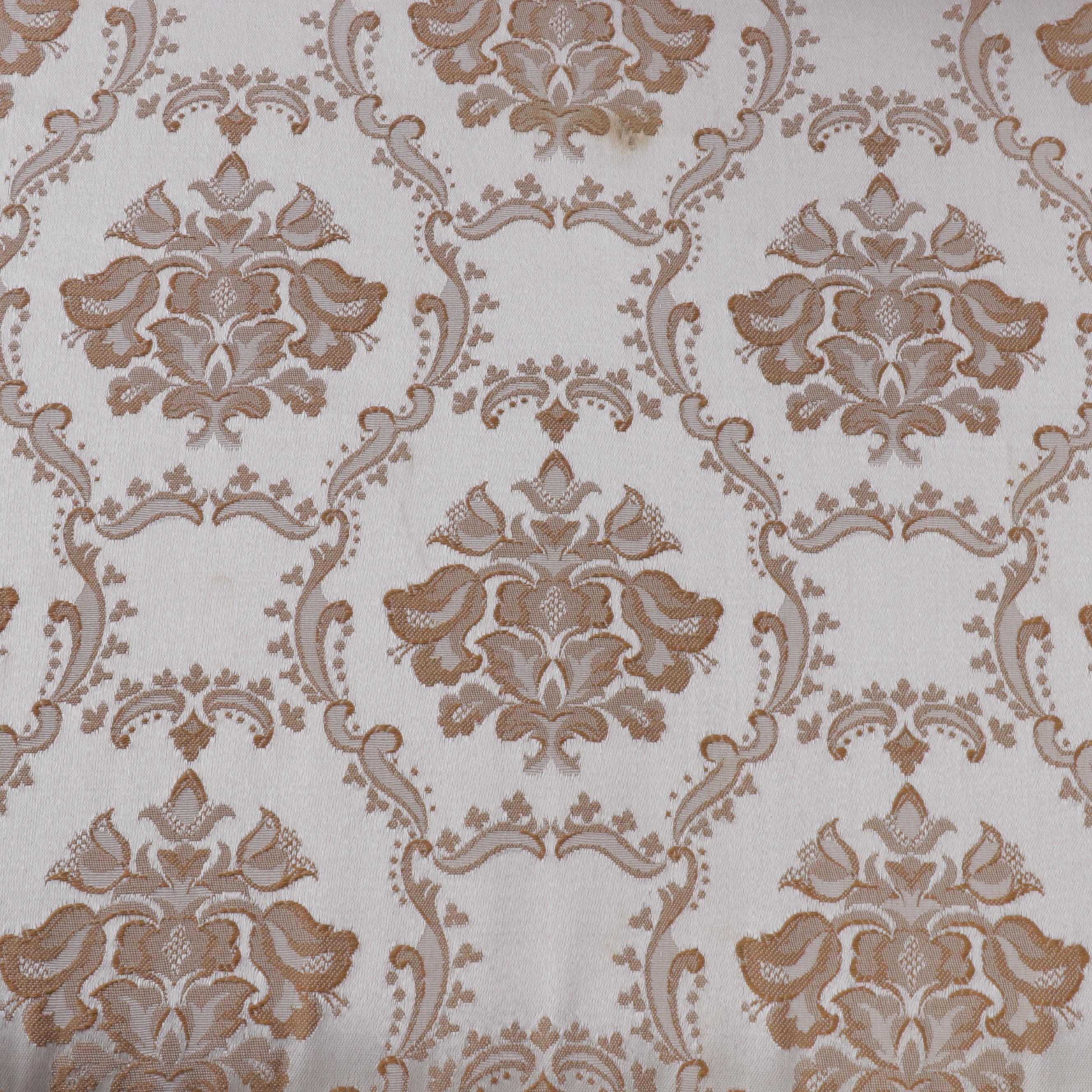 SevenPiece Bassett French Provincial Style WalnutFinished Dining Set