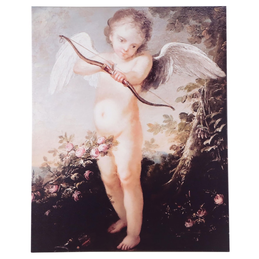 Giclée of Cupid Shooting a Bow After Carle Van Loo