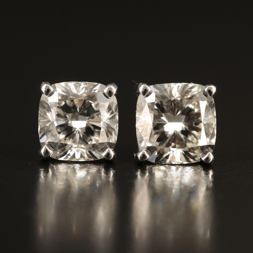 14K 4.34 CTW Lab Grown Diamond Stud Earrings