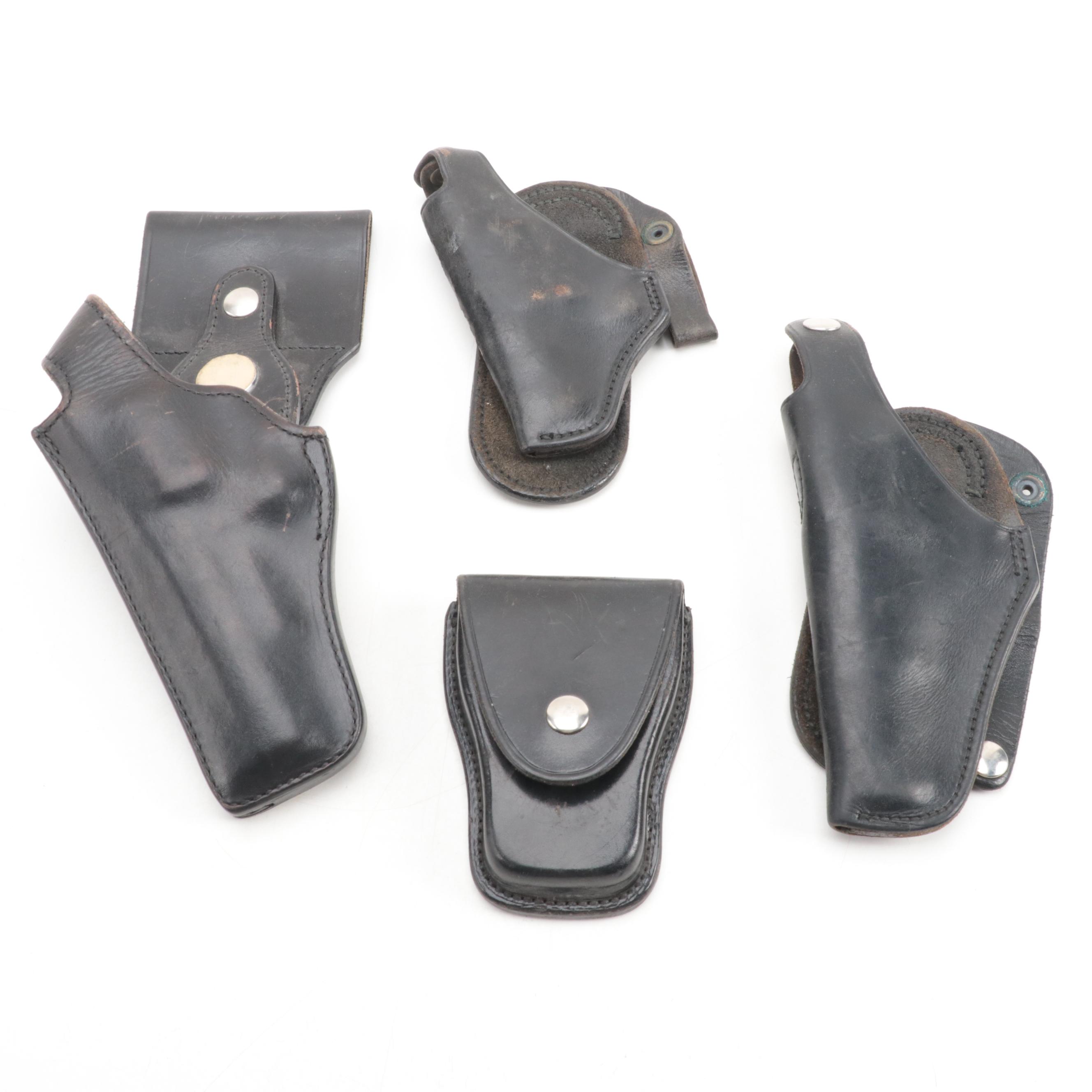 Safariland, Smith & Wesson, Texas Shoemaker, More Leather Handgun