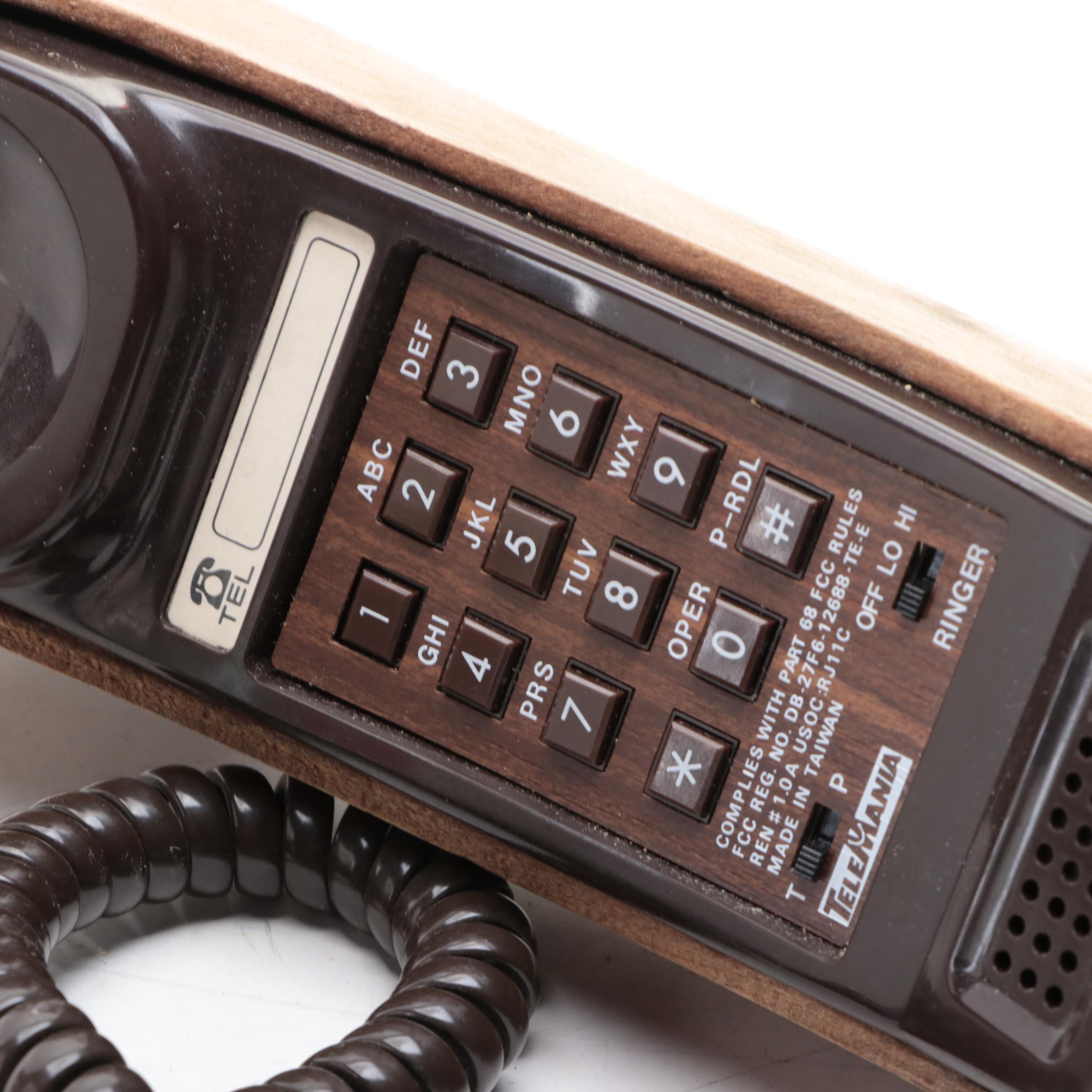 Telemania Wooden Mallard Duck Telephone in Disguise | EBTH
