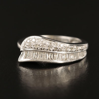 Asymmetric 0.53 CTW Diamond Ring