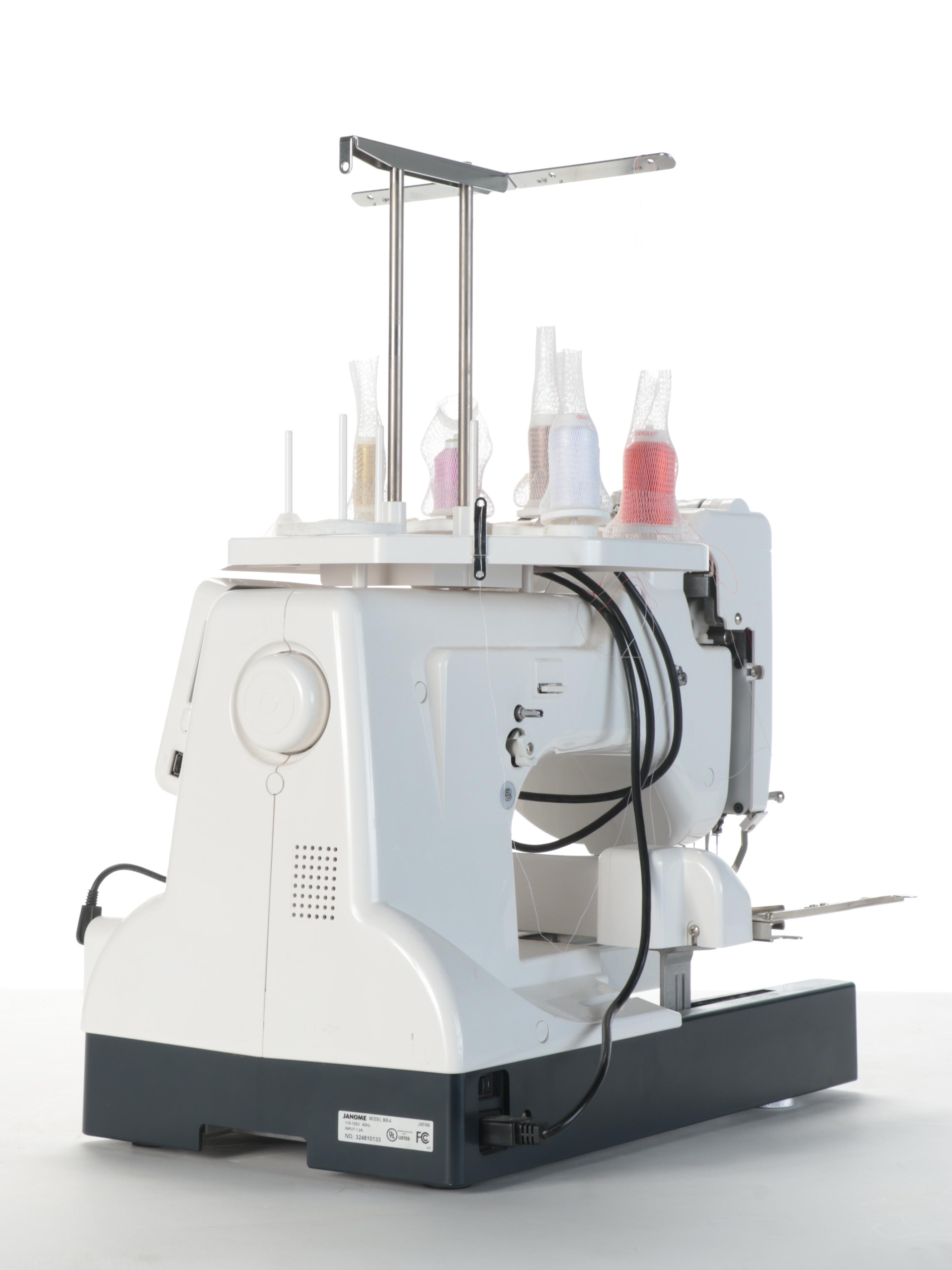 Janome Model MB4 Commercial Embroidery Machine EBTH