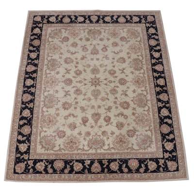 7'9 x 9'8 Hand-Tufted Indian Agra Area Rug
