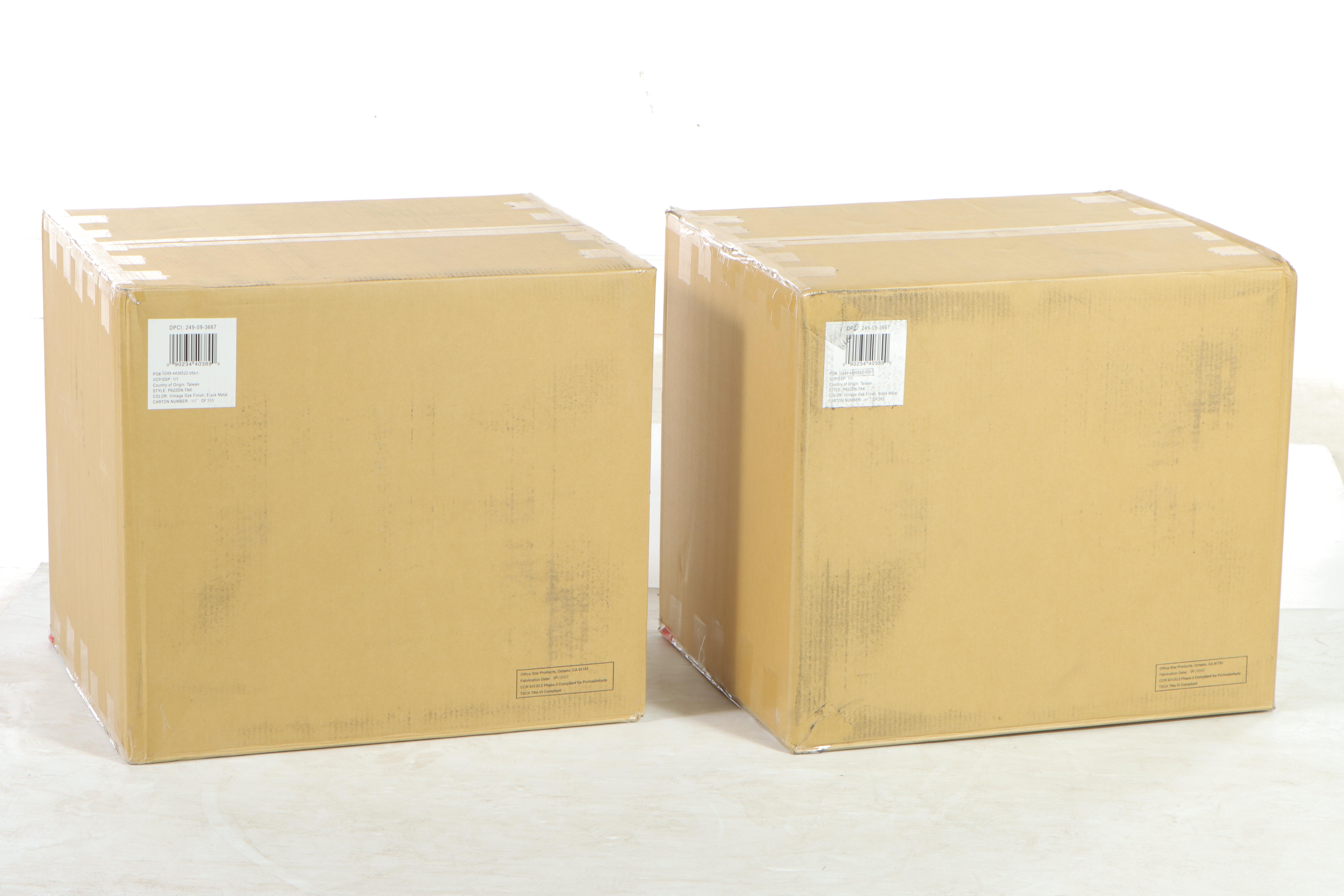 Pair of Project 62 Loring TwoDrawer Nightstands with Charging Stations