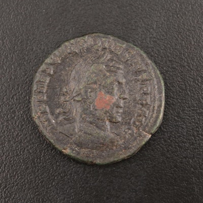 Ancient Viminacium Æ29 Coin of Trajan Decius, ca. 249 AD