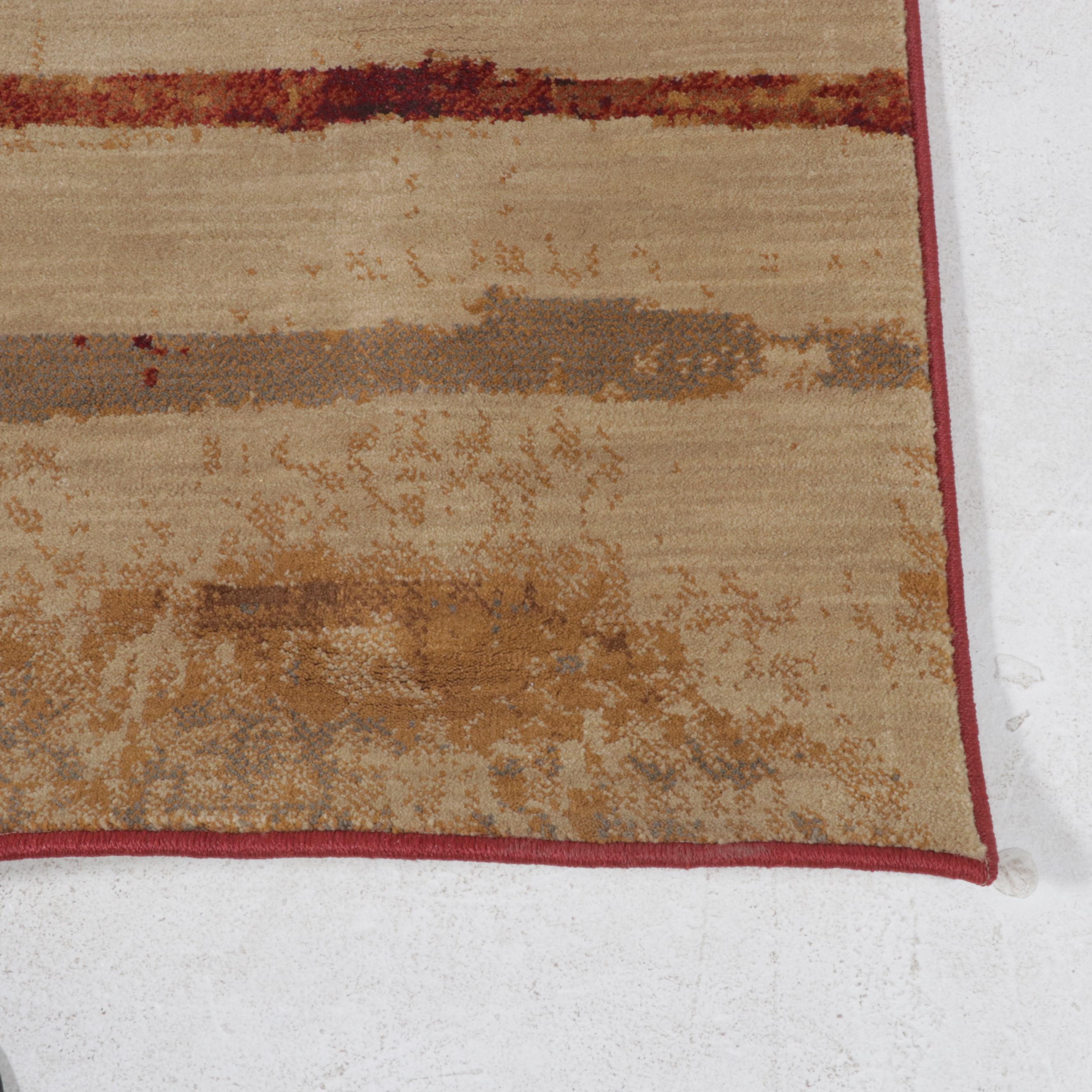 9'6 x 13' Machine Made Karastan Artois Mericourt Crimson Room Sized Rug