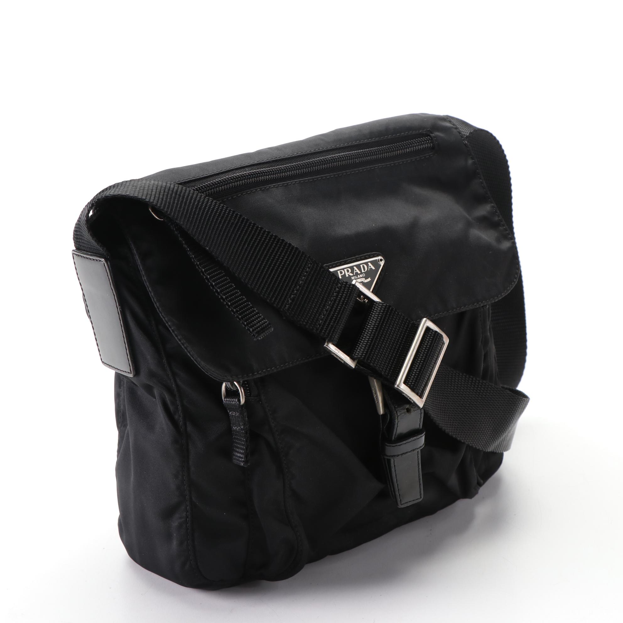 Prada Tessuto Nylon Crossbody Bag EBTH