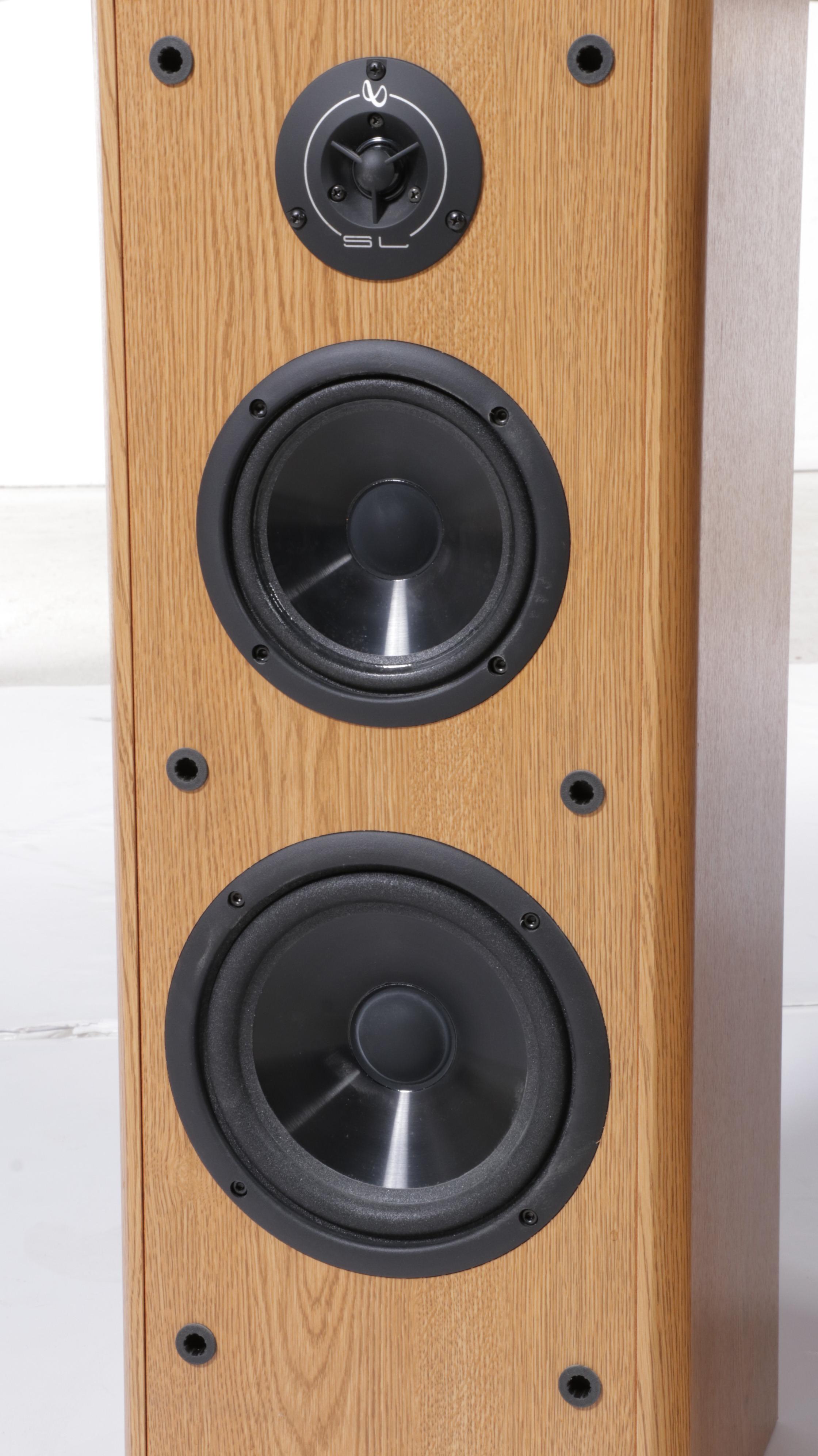 Pair of Infinity SL40 Floor Standing Tower Speakers, Late 20th Century