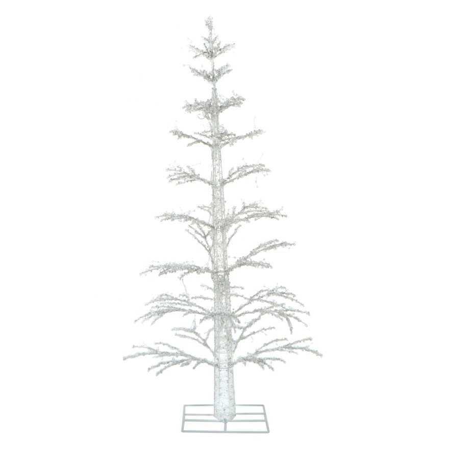 Wondershop 72" LED Twinkling Winter Tree Figure in White