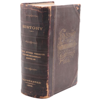 "History of Missouri" Illustrated 1888 Volume by Goodspeed