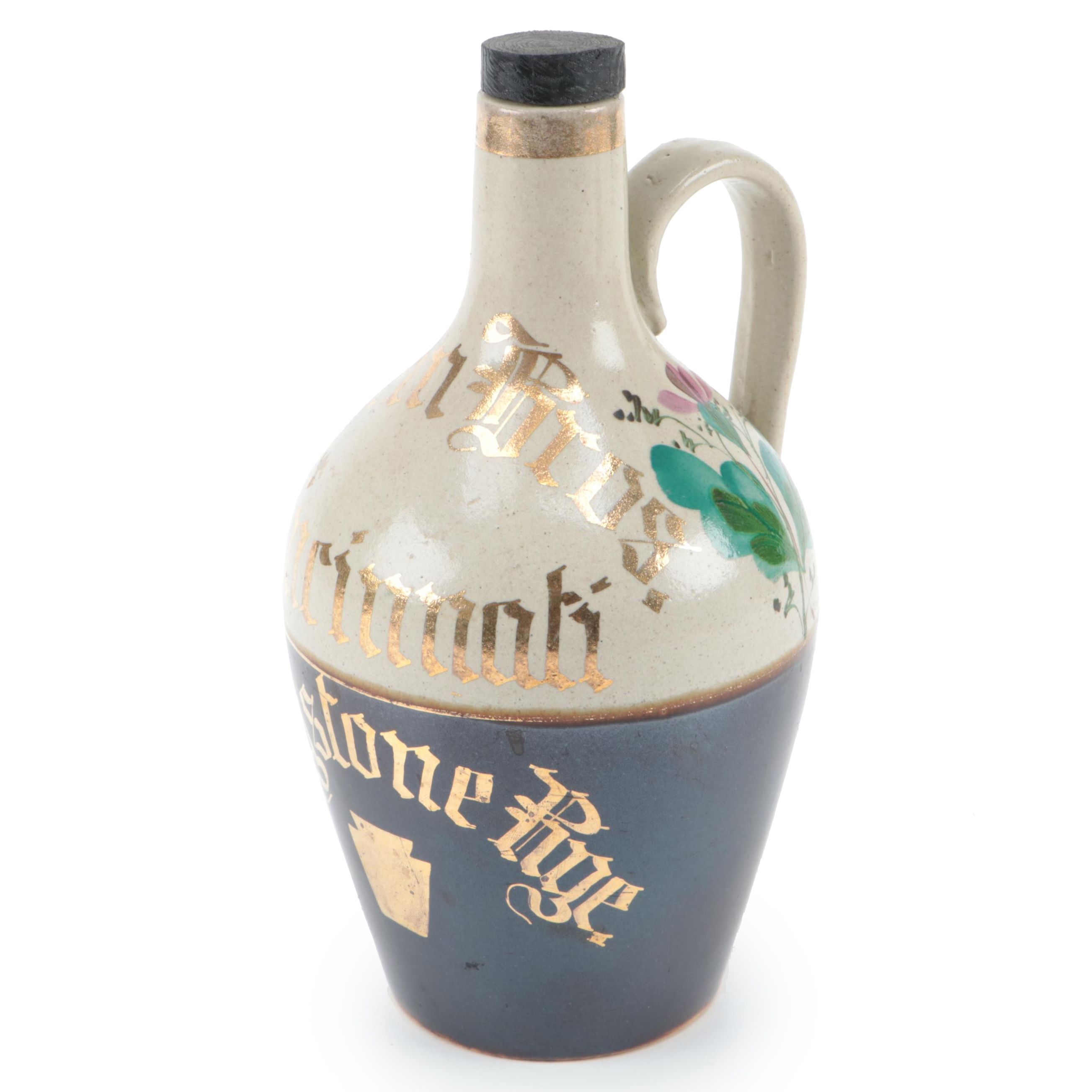 Klein Bros. Cincinnati Keystone Rye Whiskey Jug Decanter EBTH