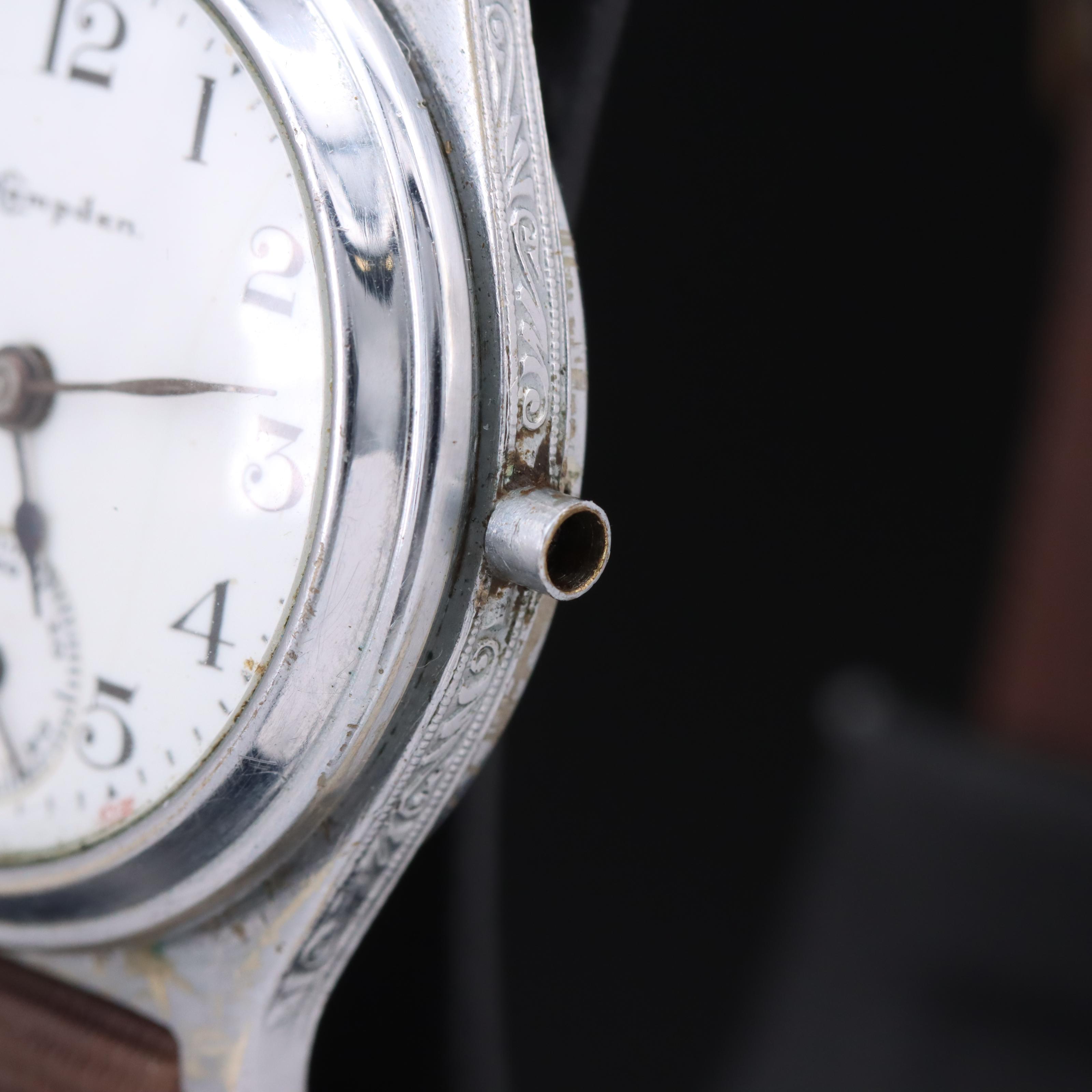 Vintage Hampden Pocket Watch Conversion EBTH